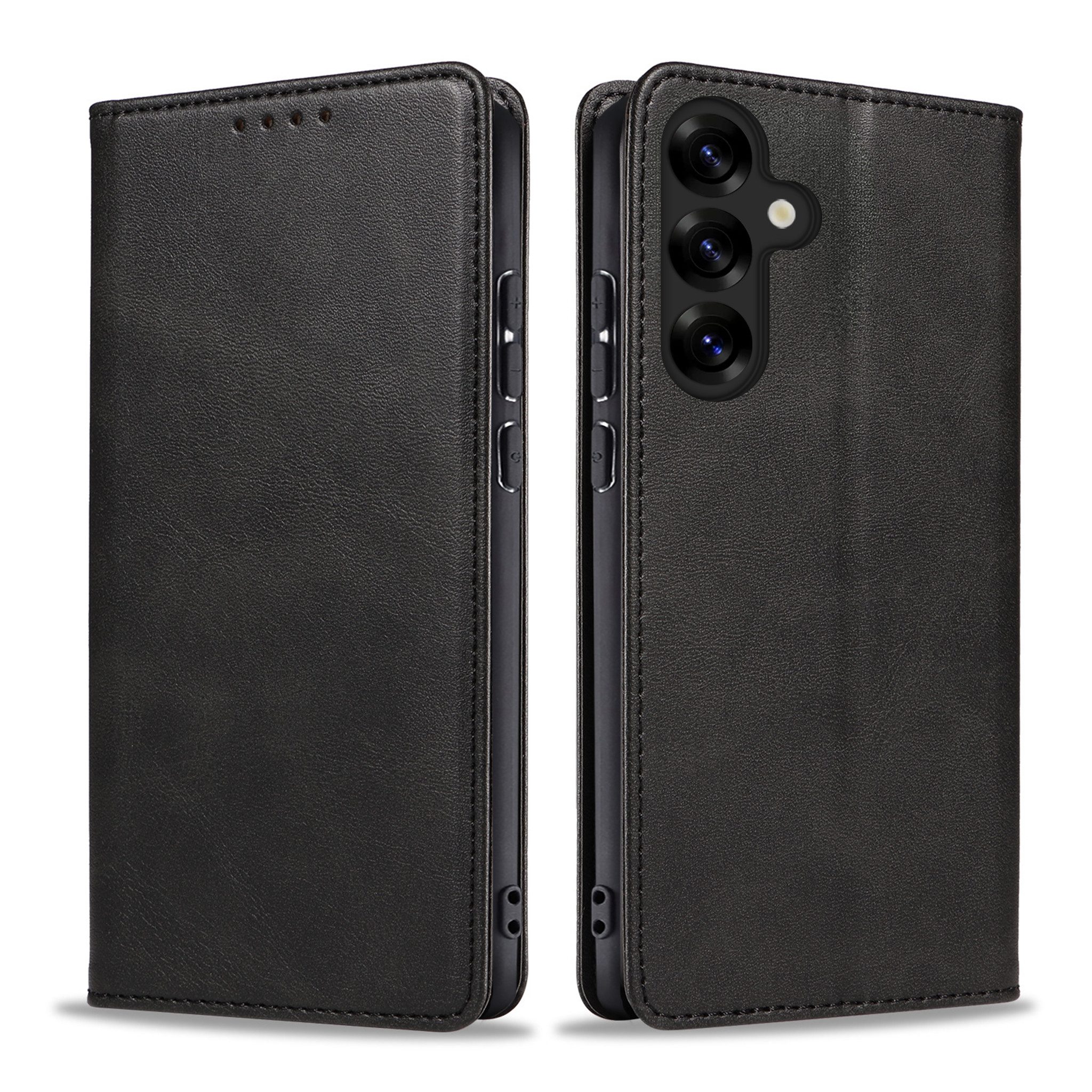 Tec-Expert Handyhülle Tasche Hülle für Samsung Galaxy S25 FE 6.7 Zoll, 6.7", Cover Klapphülle Case mit Kartenfach