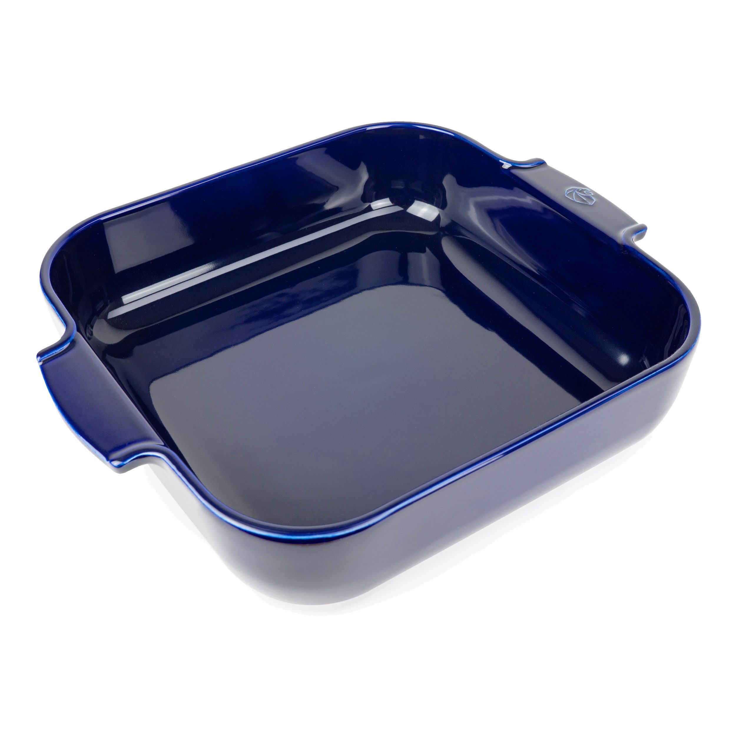 PEUGEOT Auflaufform APPOLIA Keramik 36cm Quadratisch Blau Spülmaschine, Keramik, Keramik