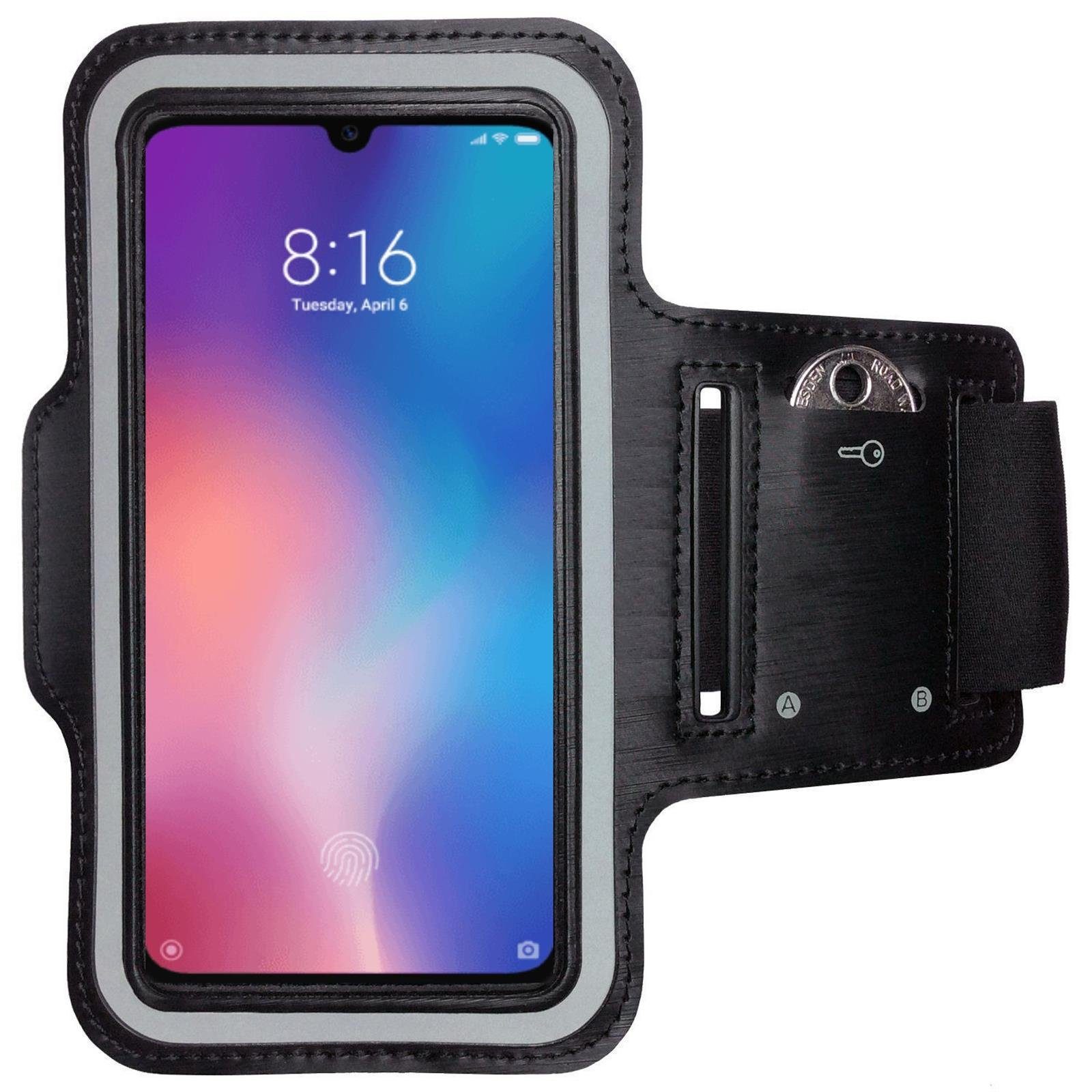 CoverKingz Handyhülle Xiaomi Mi 9 Handy Armband Sportarmband Tasche Schlüsselfach Armtasche
