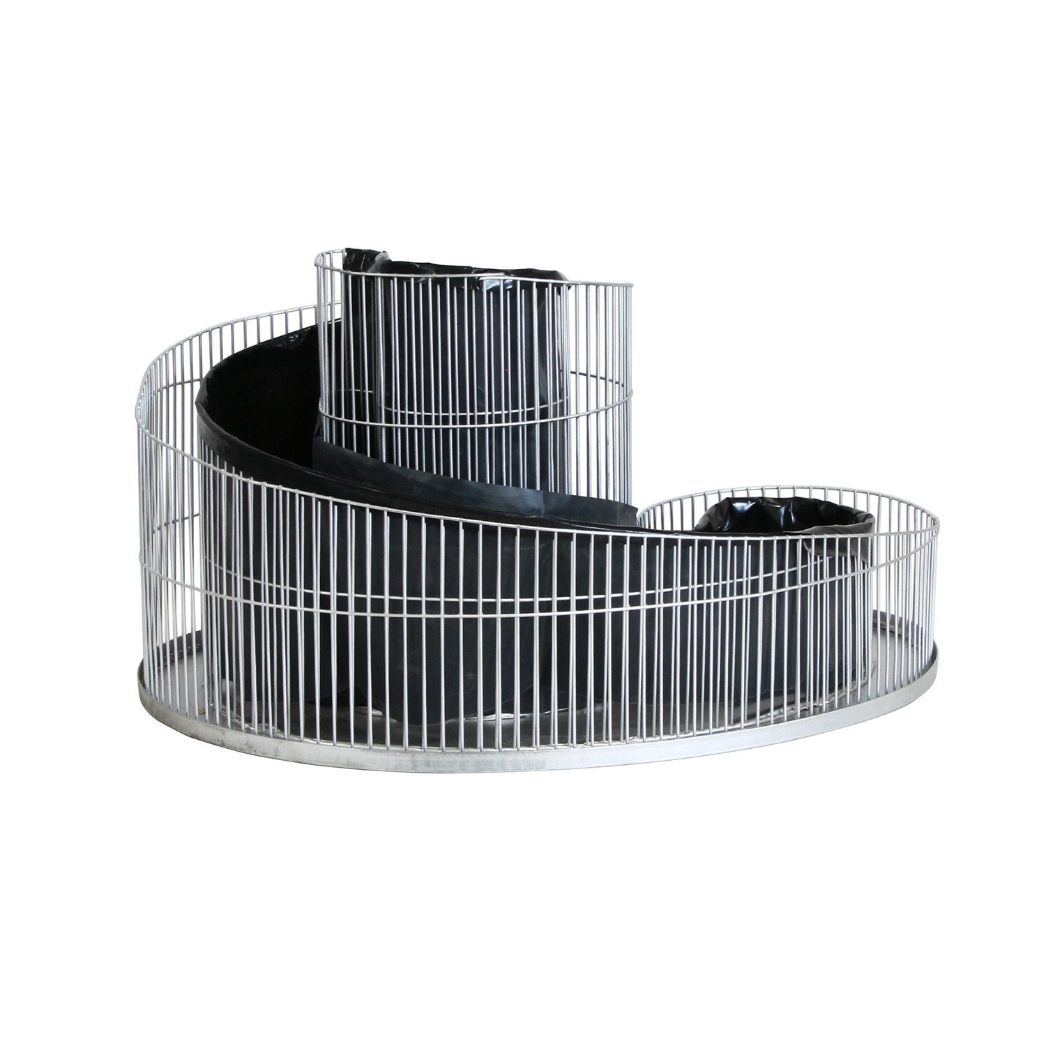 Bellissa Kräuterspirale bellissa Kräuterspirale Balkon&Terrasse L57xB42xH29cm inkl. Trennfolie (1 St)