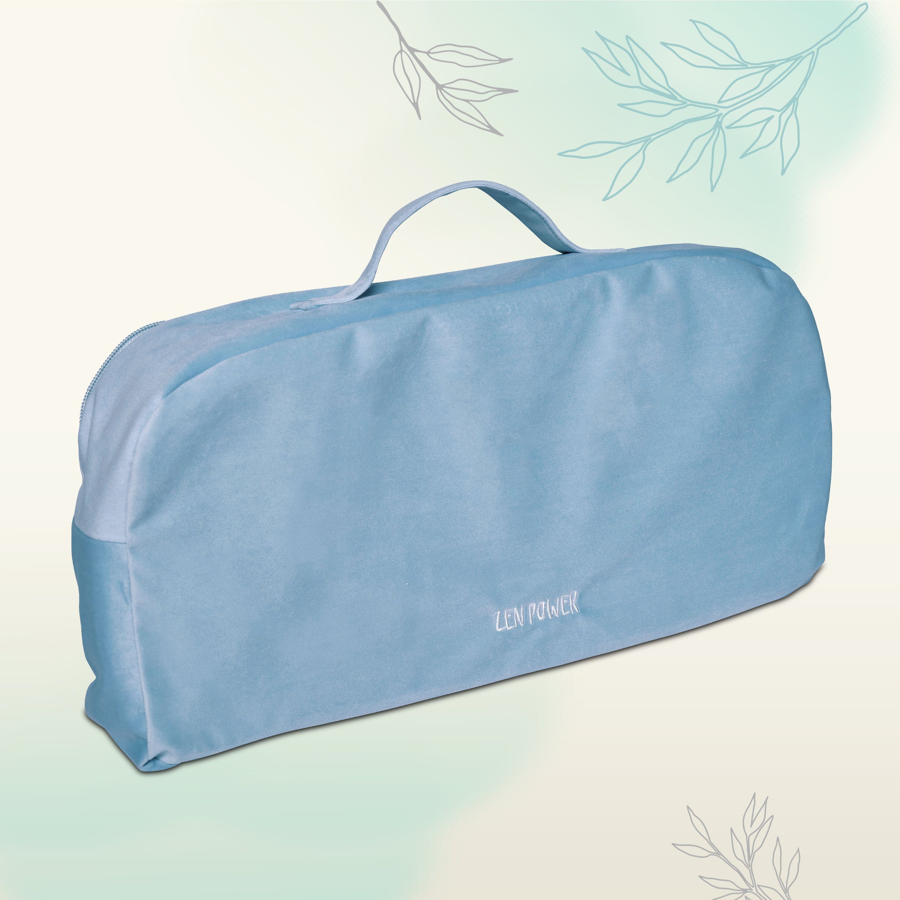 ZenPower Yogablock Meditationshocker Yogabank, zusammenklappbar, ergonomisch, stabil