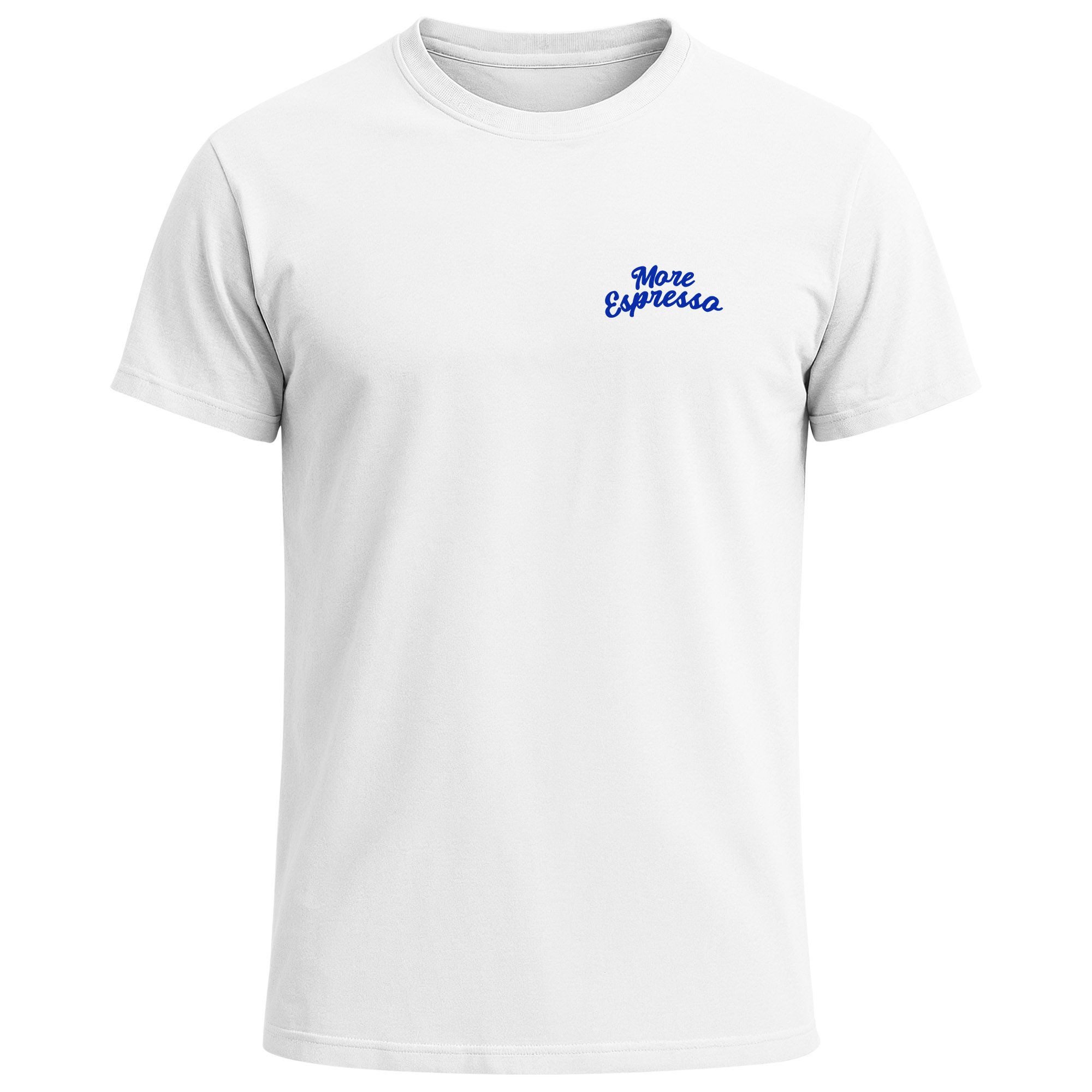 Neverless Print-Shirt Herren T-Shirt Backprint More Espresso Kaffeeliebhabe günstig online kaufen