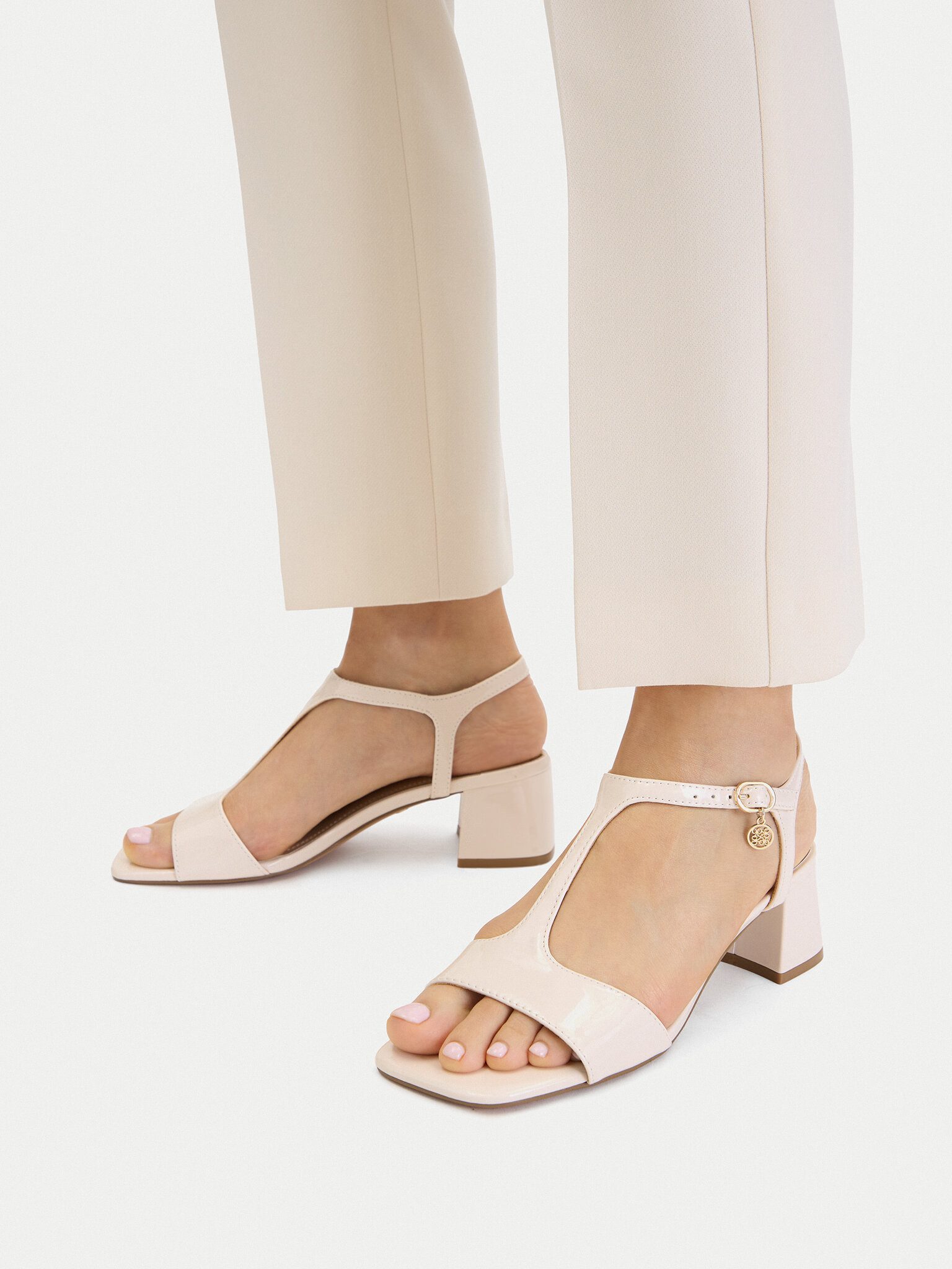 Nine West Nine West Damen Sandals Beige NINE WEST-CEO-LS505187-14 Beige Sandale – Bild 2 von 5