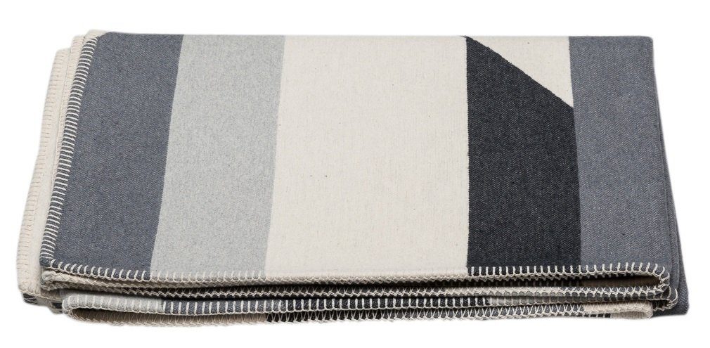 Überwurf Bett Divan Überwurf Nova 'Dreiecke' 145 x 220 cm, DAVID FUSSENEGGER