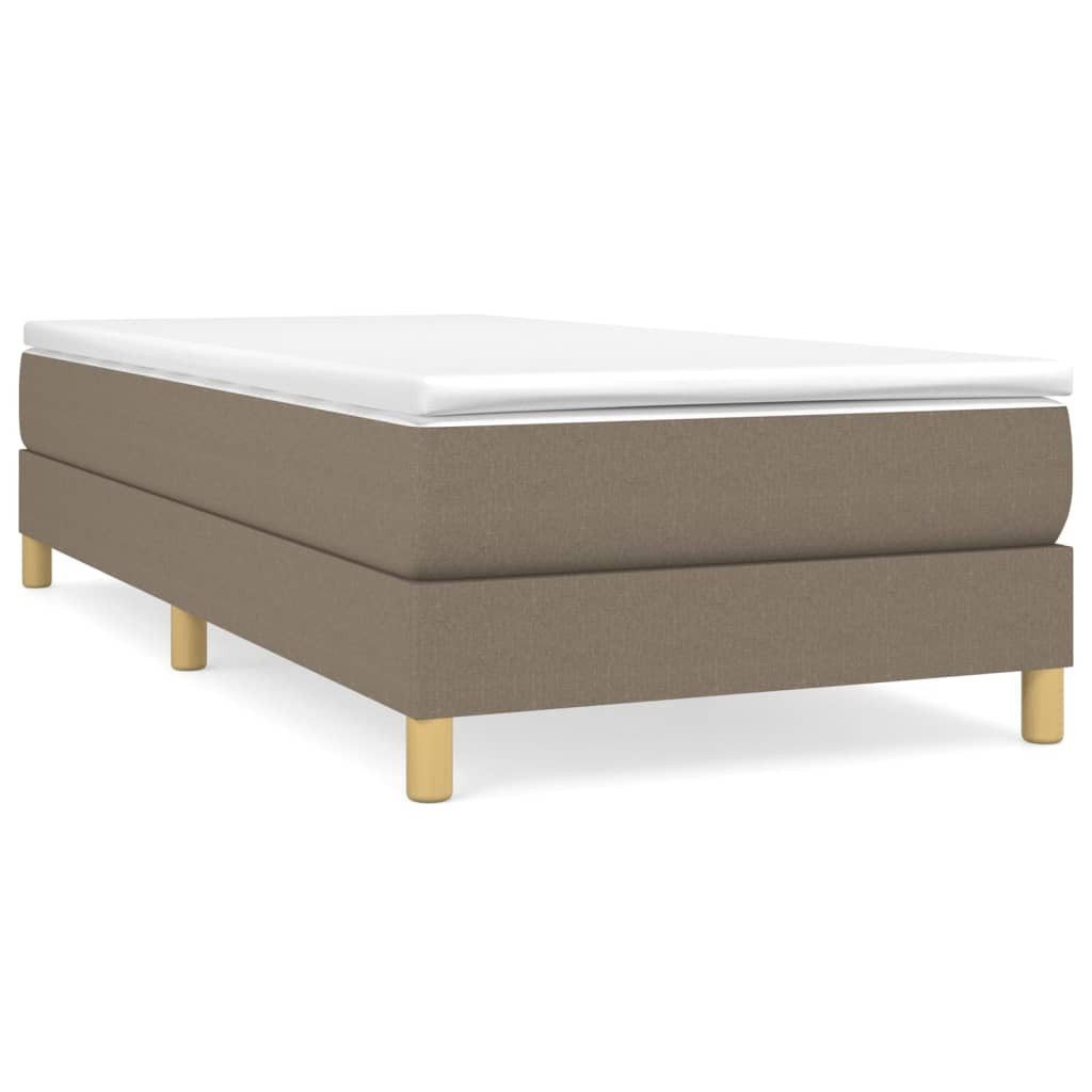 furnicato Bett Bettgestell ohne Matratze Taupe günstig online kaufen