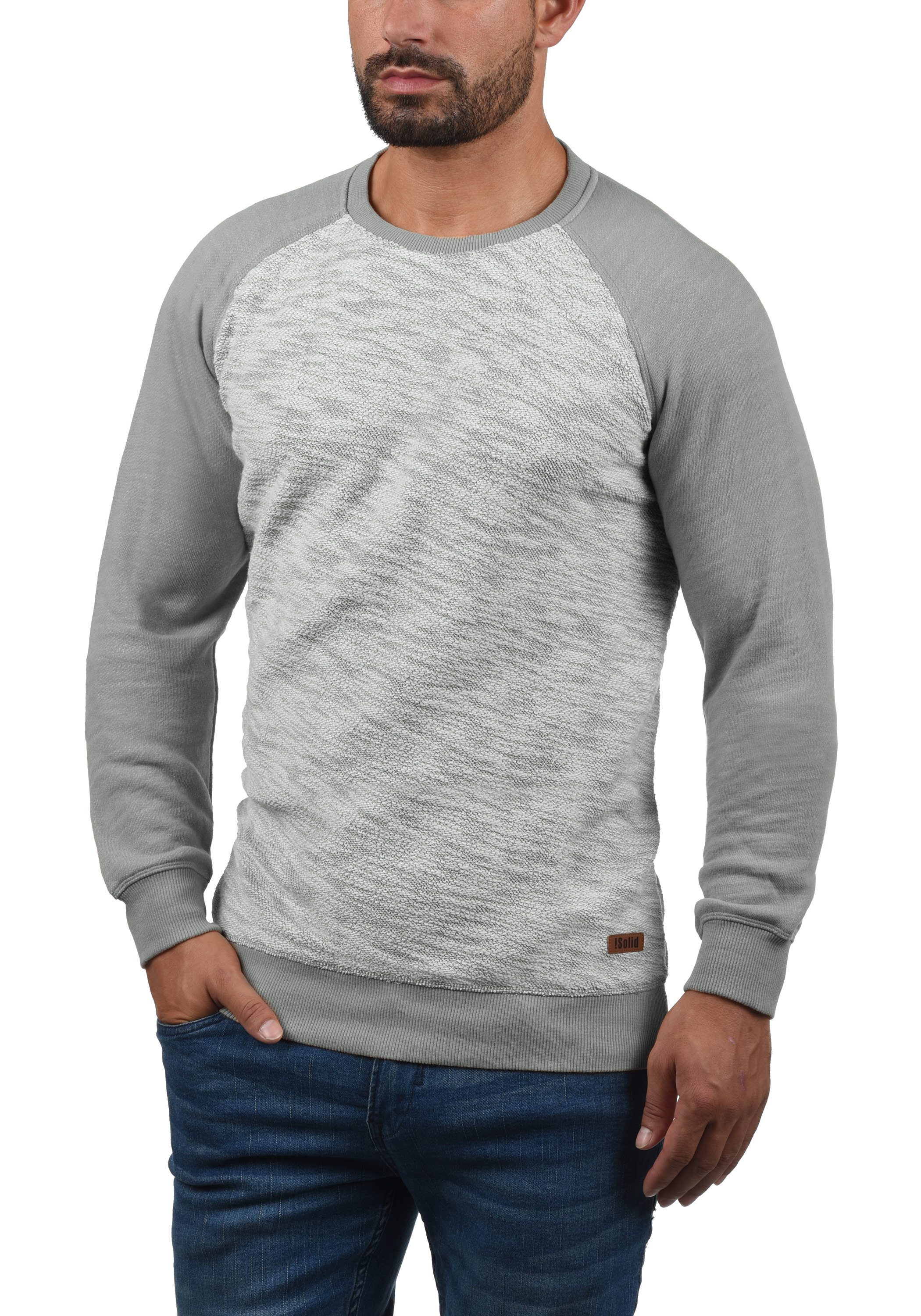 !Solid Sweatshirt SDFlocker Sweatpullover im Baseball-Look günstig online kaufen