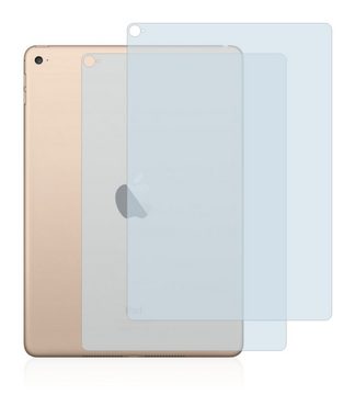 BROTECT Schutzfolie für Apple iPad Air 2 2014 (Rückseite), Displayschutzfolie, 2 Stück, Folie klar