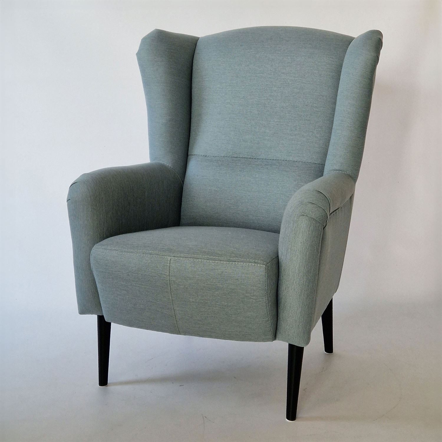 Lookway Sessel Canto – Eleganter Ohrensessel fürs Wohnzimmer (1x Sessel), Sitzfläche mit langlebigen Bonellfedern und Schaumstoff