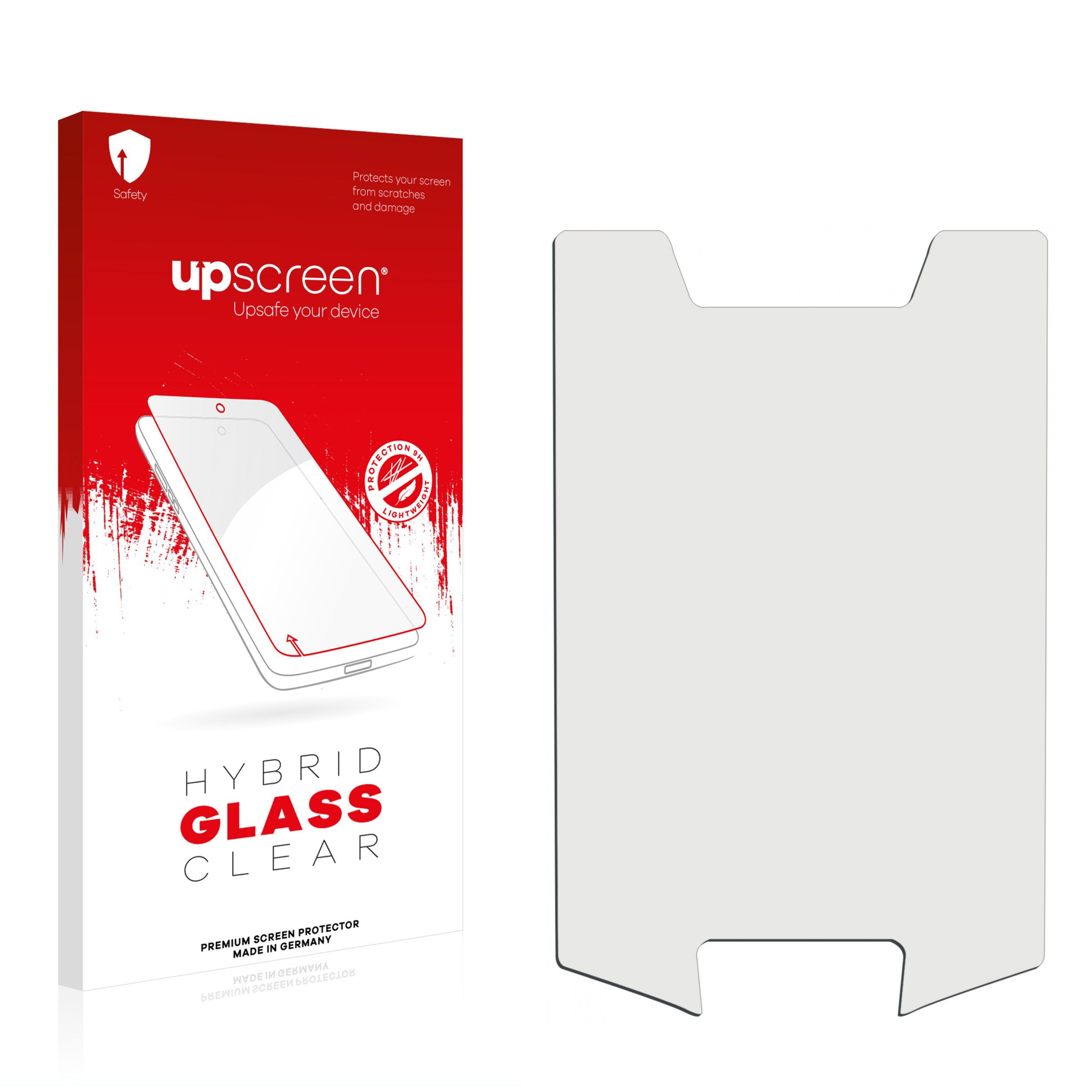 upscreen flexible Panzerglasfolie für Beva Laser Distance Meter,  Displayschutzglas, Schutzglas Glasfolie klar