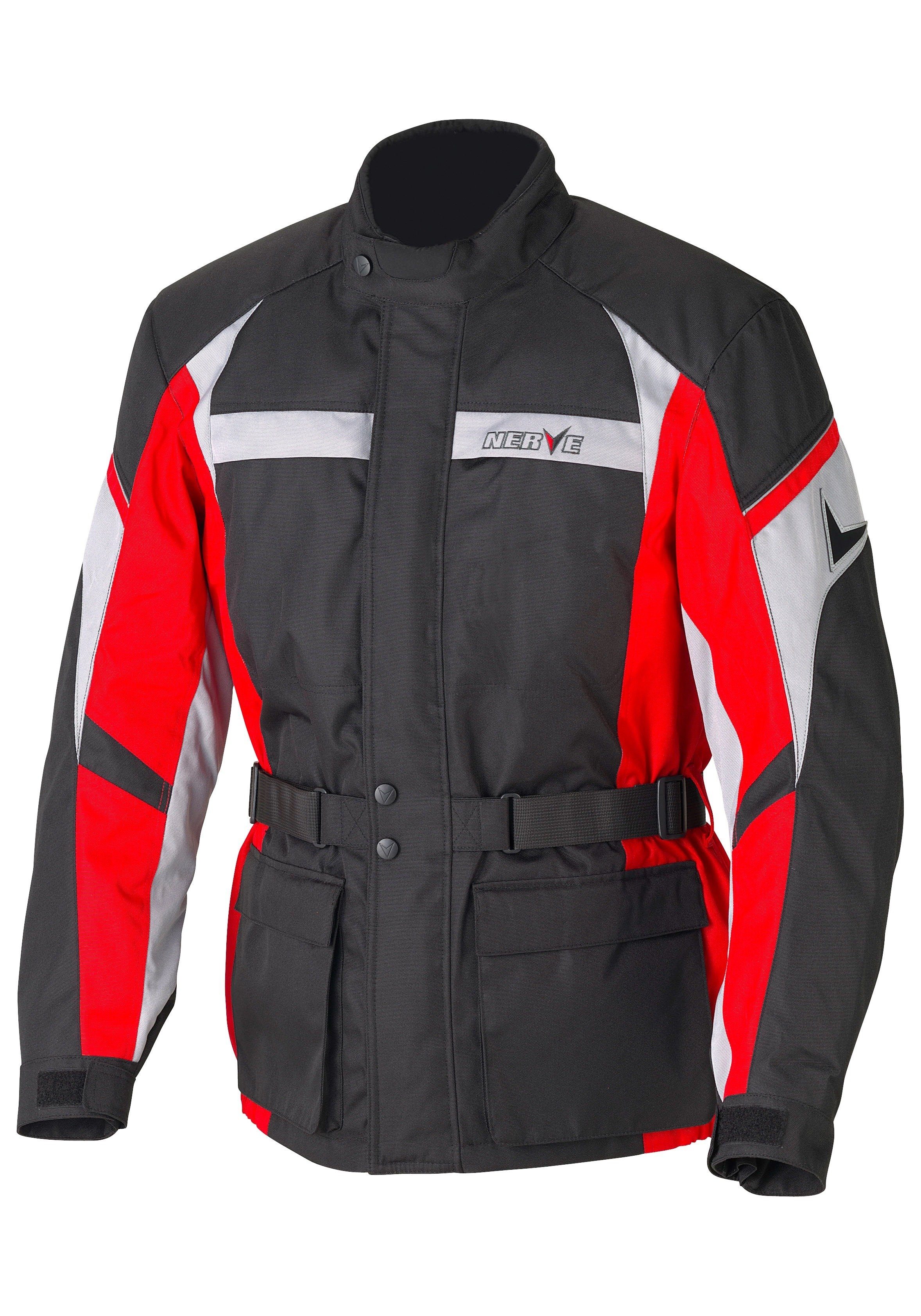 NERVE Tourenjacke Protektoren Smart / Reflexmaterial Thermoinnenfutter Weitenverstellung / 