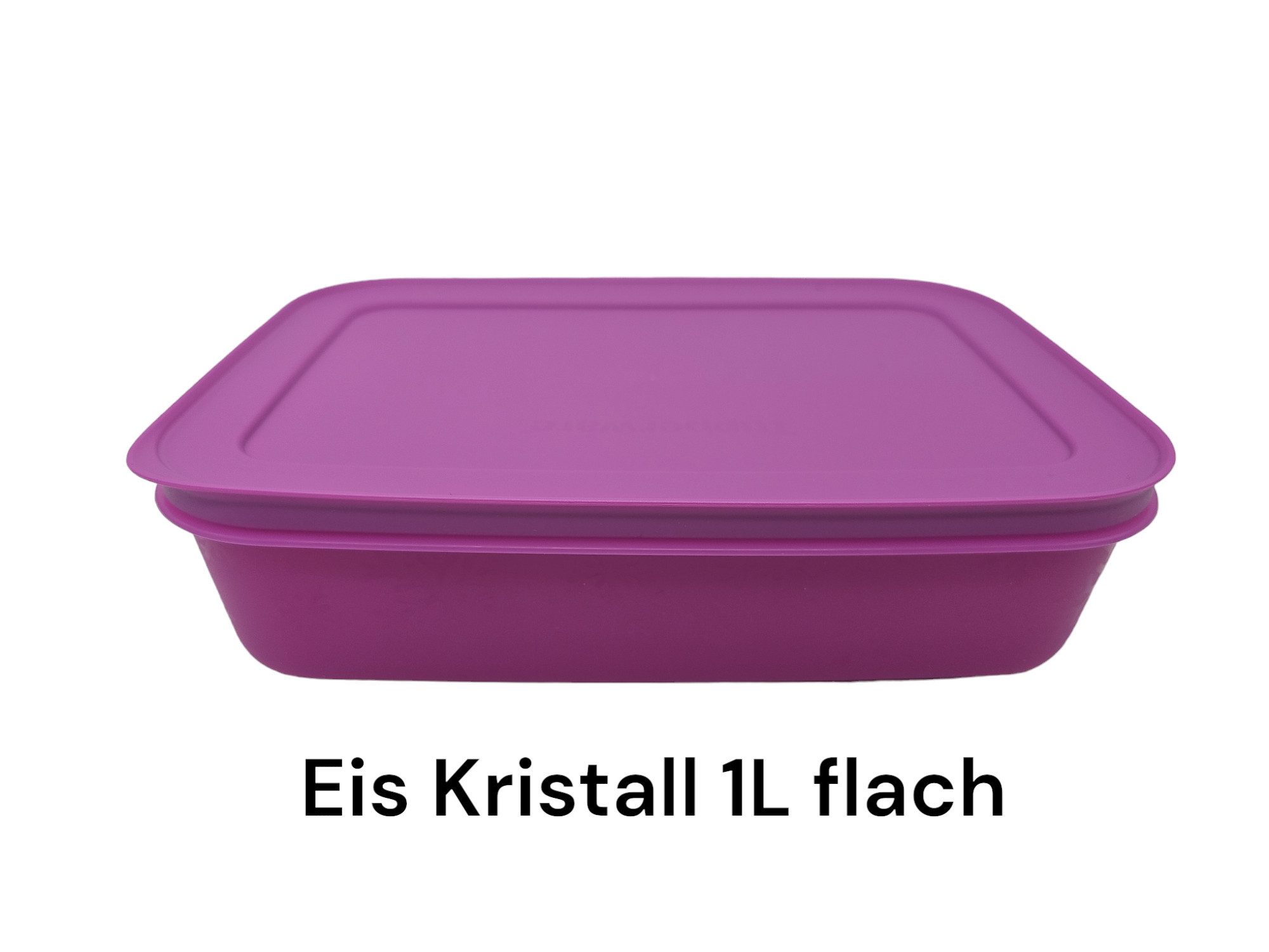 Vorratsdose TUPPERWARE Gefrier-Behälter 1l lila flach