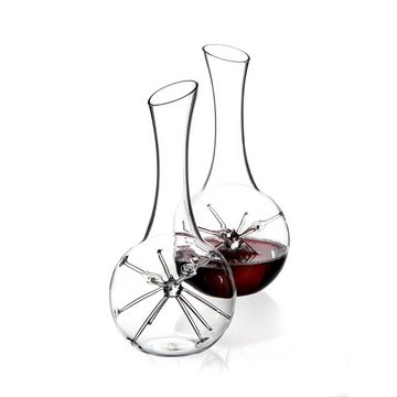 ZIEHER Weinglas Zieher Star mini + Vision Straight, Set Dekanter/Karaffe mit 2 Gläsern