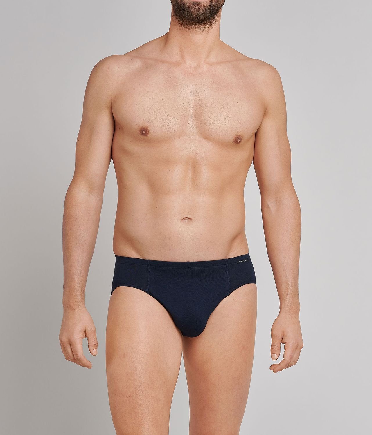 Schiesser Slip (3-St) ohne Eingriff, Komfortbündchen günstig online kaufen