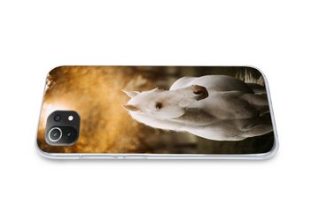 MuchoWow Handyhülle Pferd - Sonne - Herbst - Tiere - Natur, Phone Case, Handyhülle Xiaomi Mi 11 Lite, Silikon, Schutzhülle