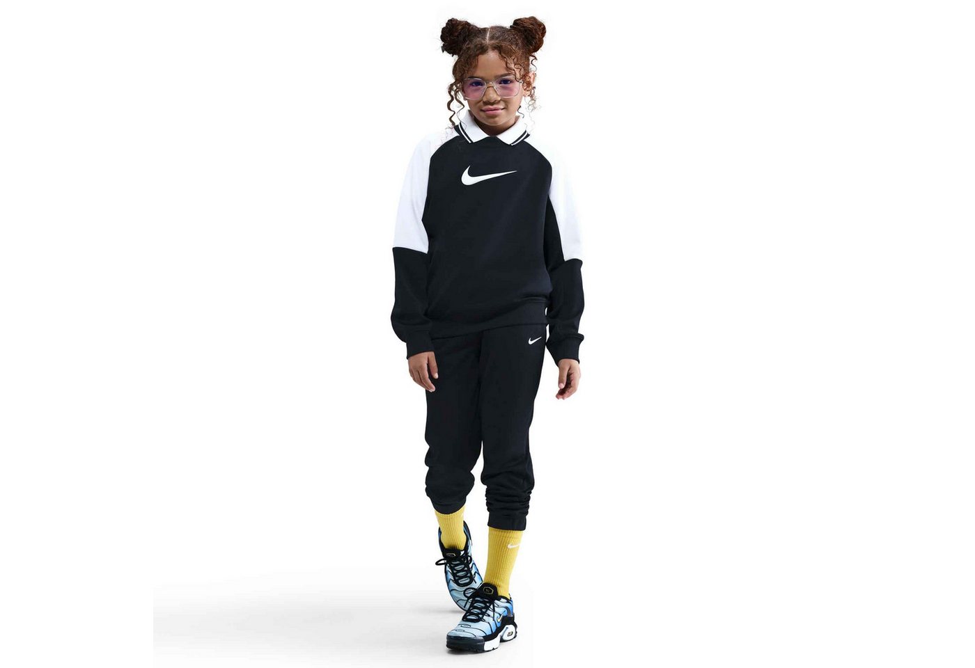 Nike Sportswear Trainingsanzug K NSW DF TRACKSUIT PK CREW (2-tlg), Für Kinder und Jugendliche