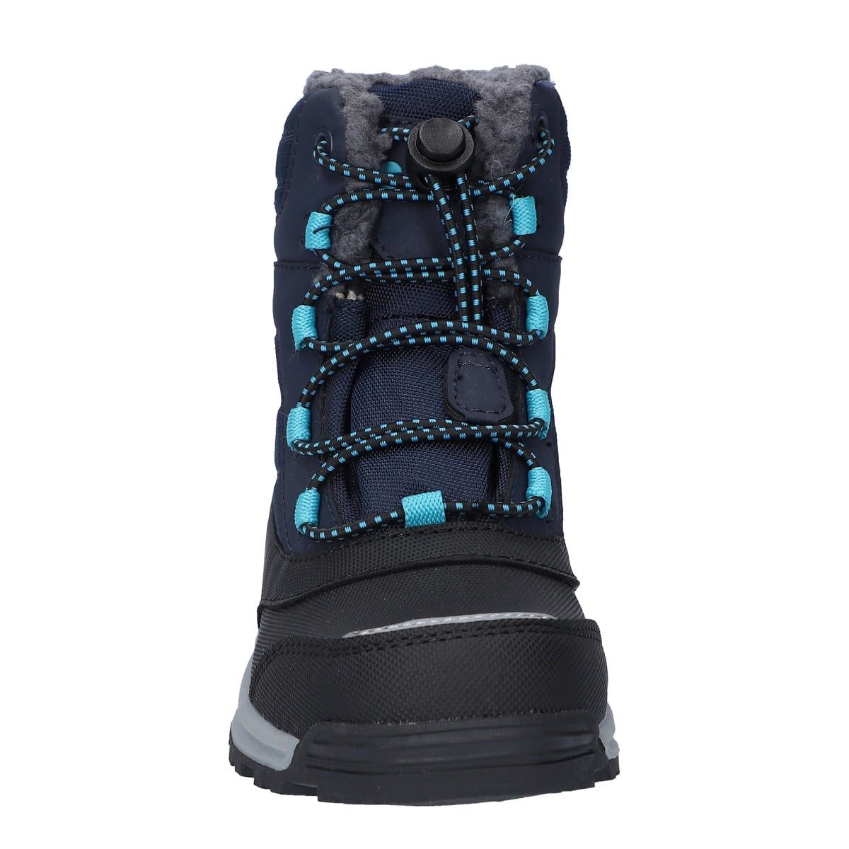Hi-Tec Leo WP (wasserdicht) dunkelblau Kinder Winterstiefel – Bild 4 von 5