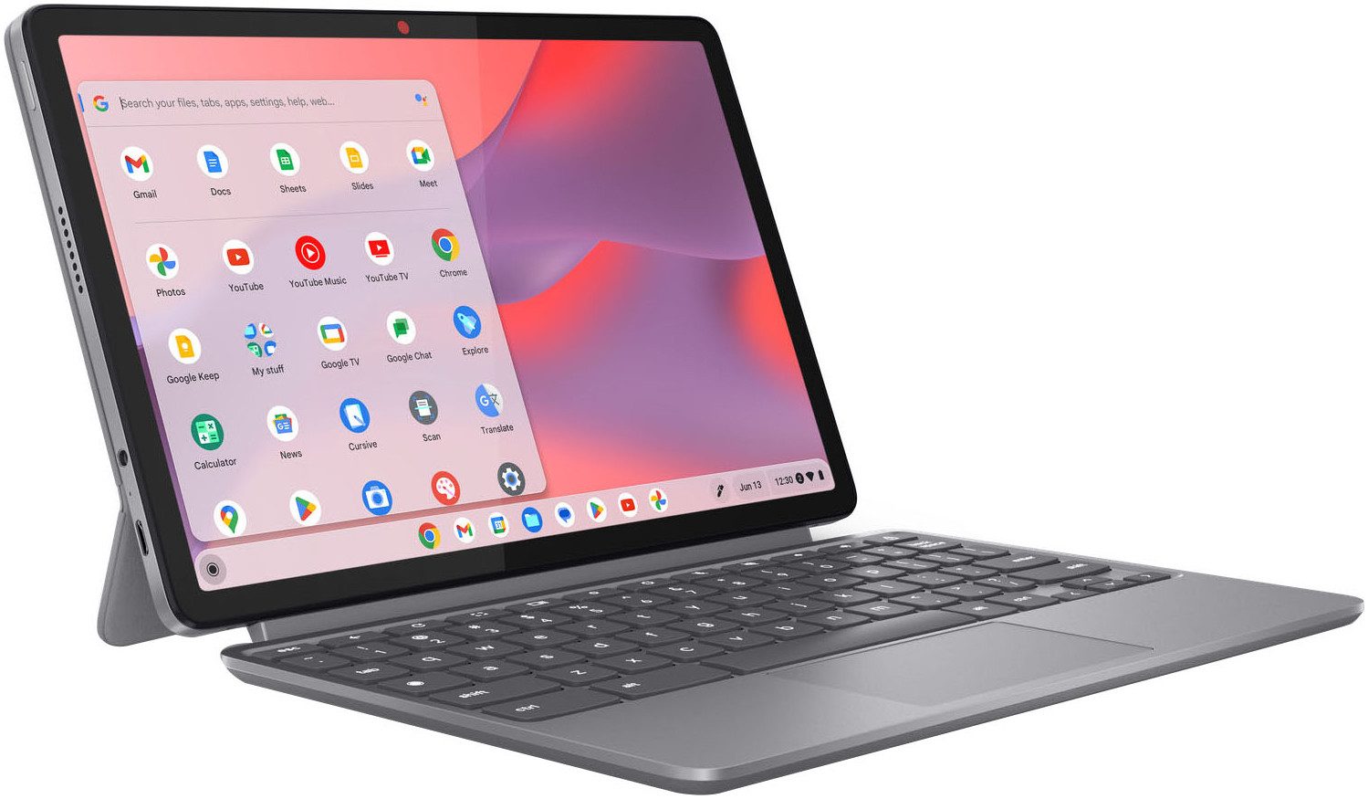 Lenovo Duet 11M889 Chromebook (27,8 cm/10,95 Zoll, MediaTek Kompanio 838, Mali-G57 MC3, 4 GB, 128 GB eMMC Festplatte)