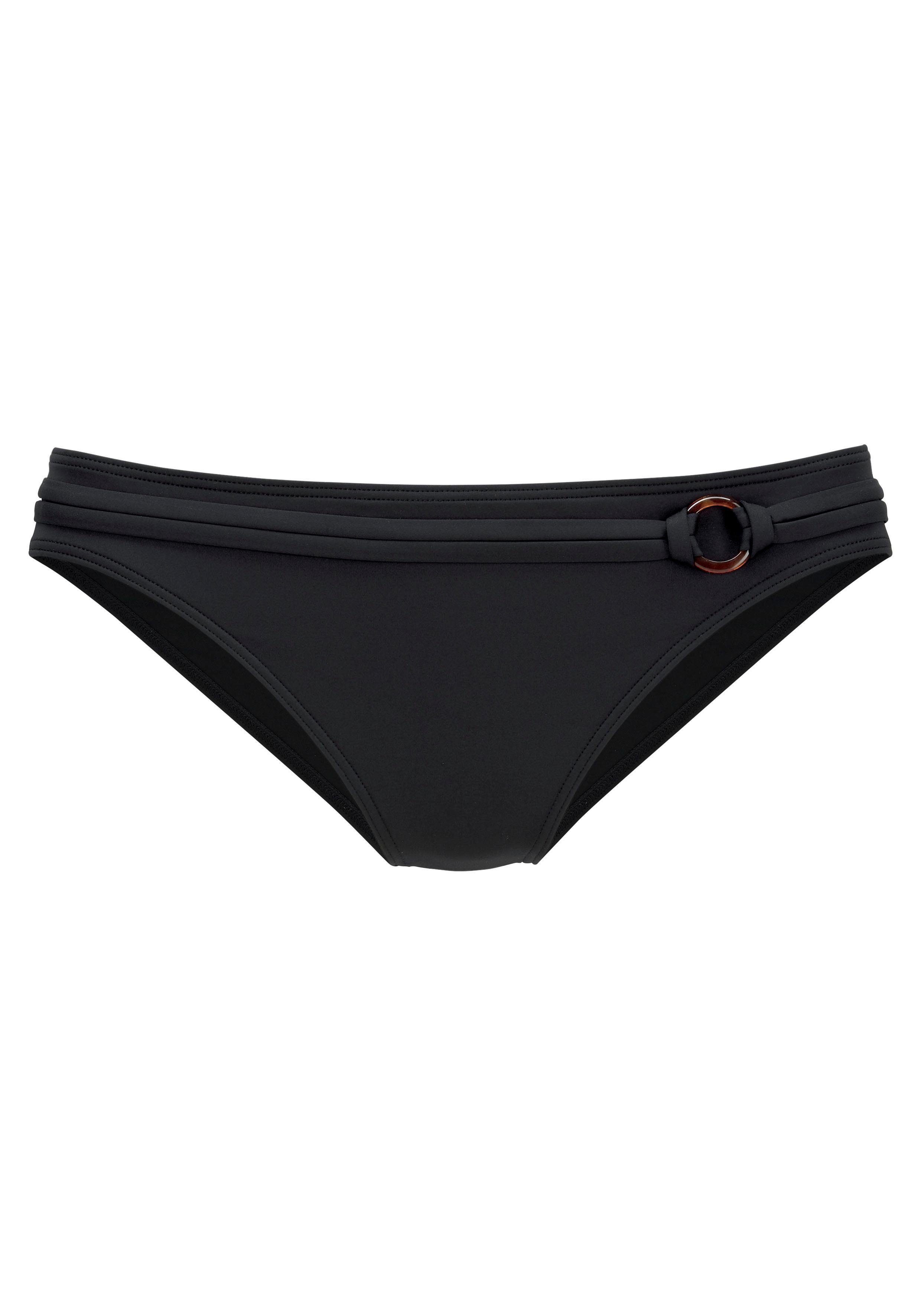 s.Oliver Bikini-Hose Rome mit Ziergürtel günstig online kaufen