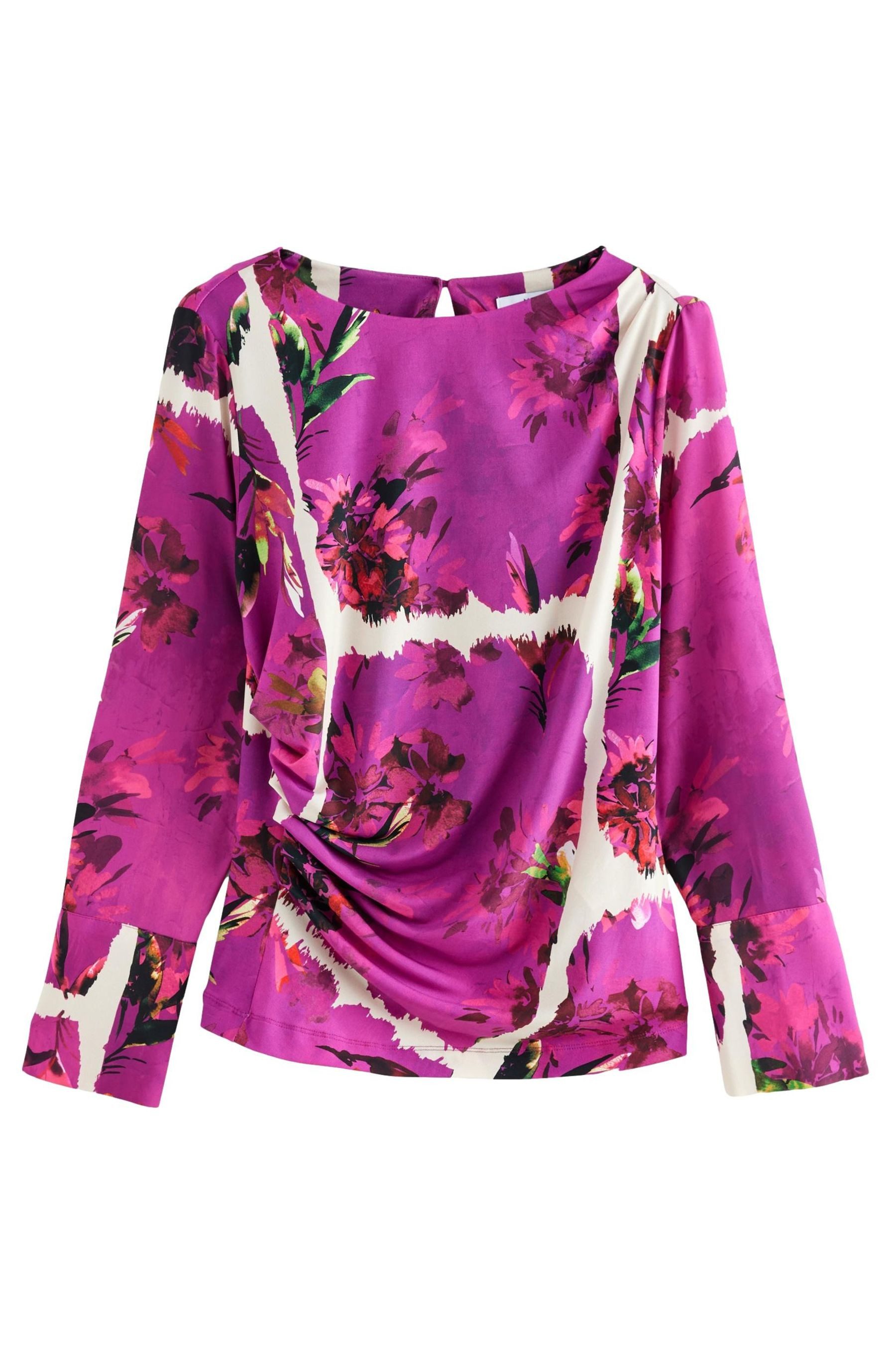 Langarmbluse Langärmelige Bluse mit Rüschendetails