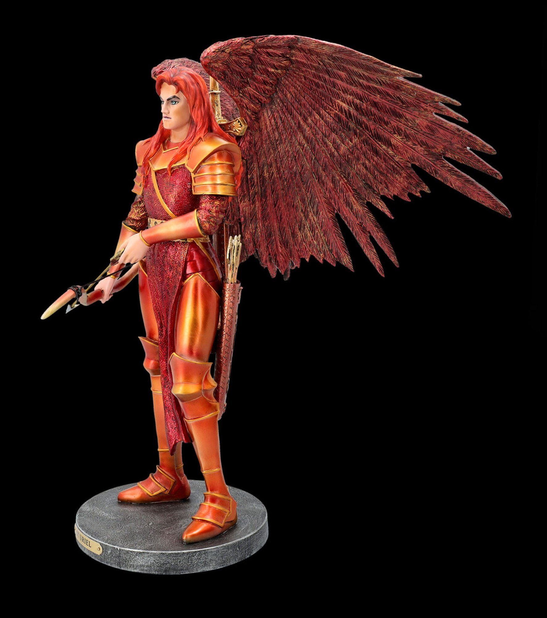 Figuren Shop GmbH Dekofigur Erzengel Uriel Figur by Ruth Thompson Fantasy Dekofigur Ritterrüstung