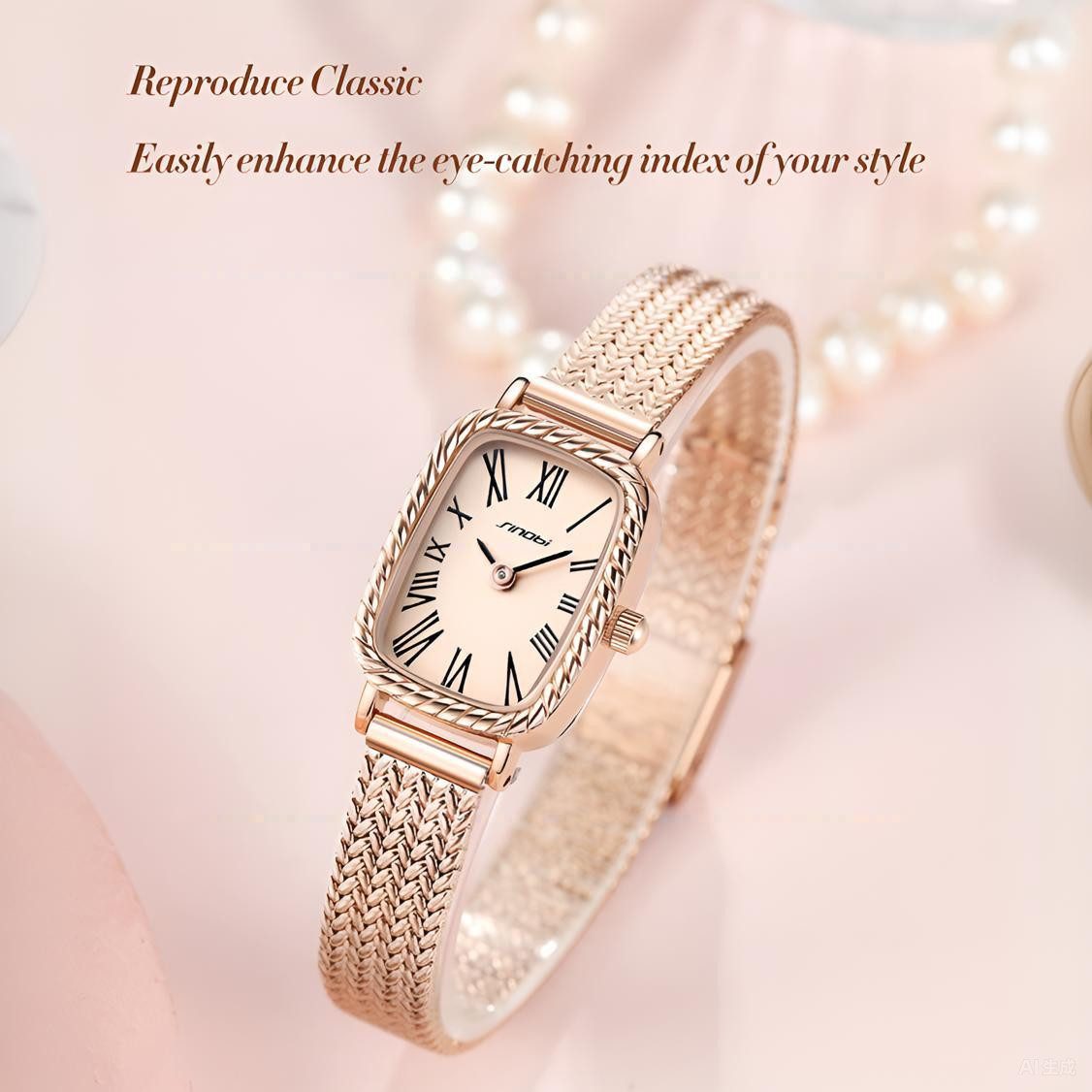 Forrlite Quarzuhr Quarzuhr Armbanduhr Edelstahl Damen Uhr, Multifunktionsuh günstig online kaufen