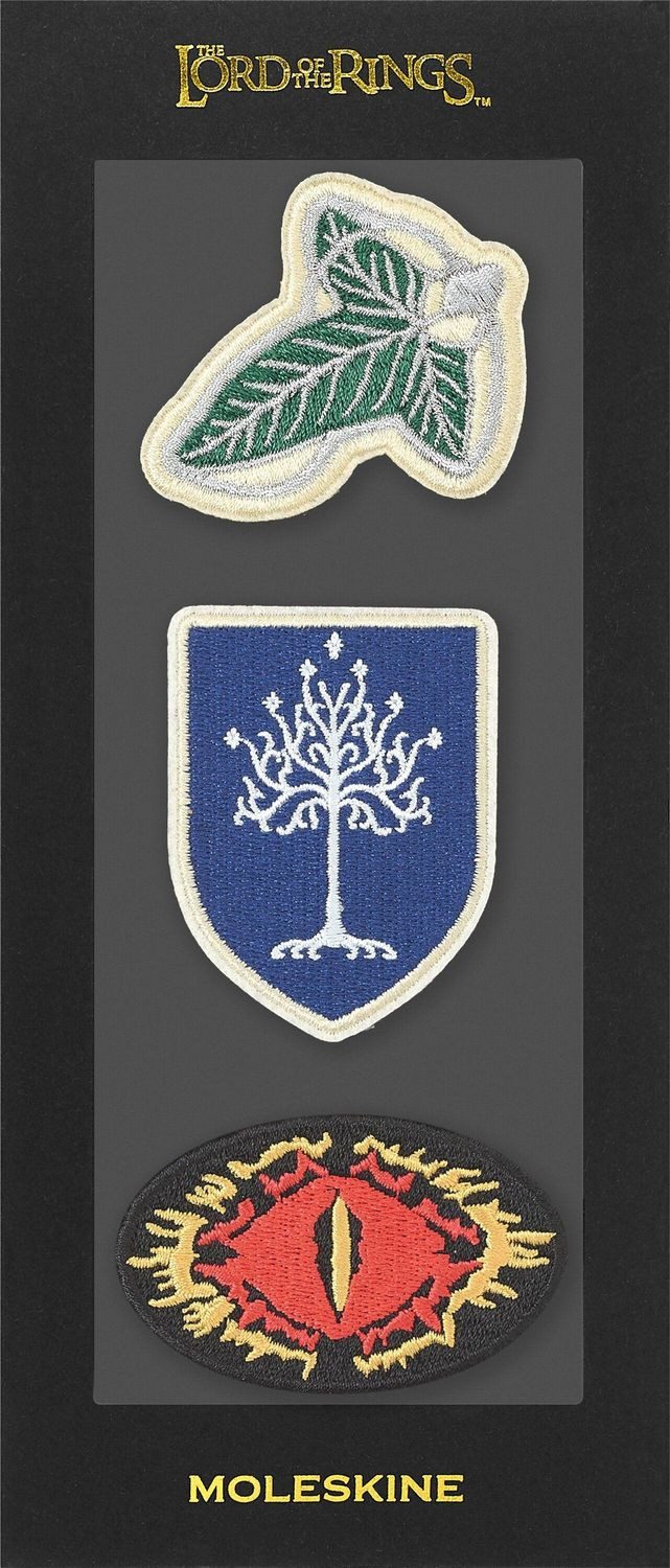 Belletristik Moleskine Der Herr der Ringe Patches (3er-Set) Set Patches 3x-Hr.der R diverse