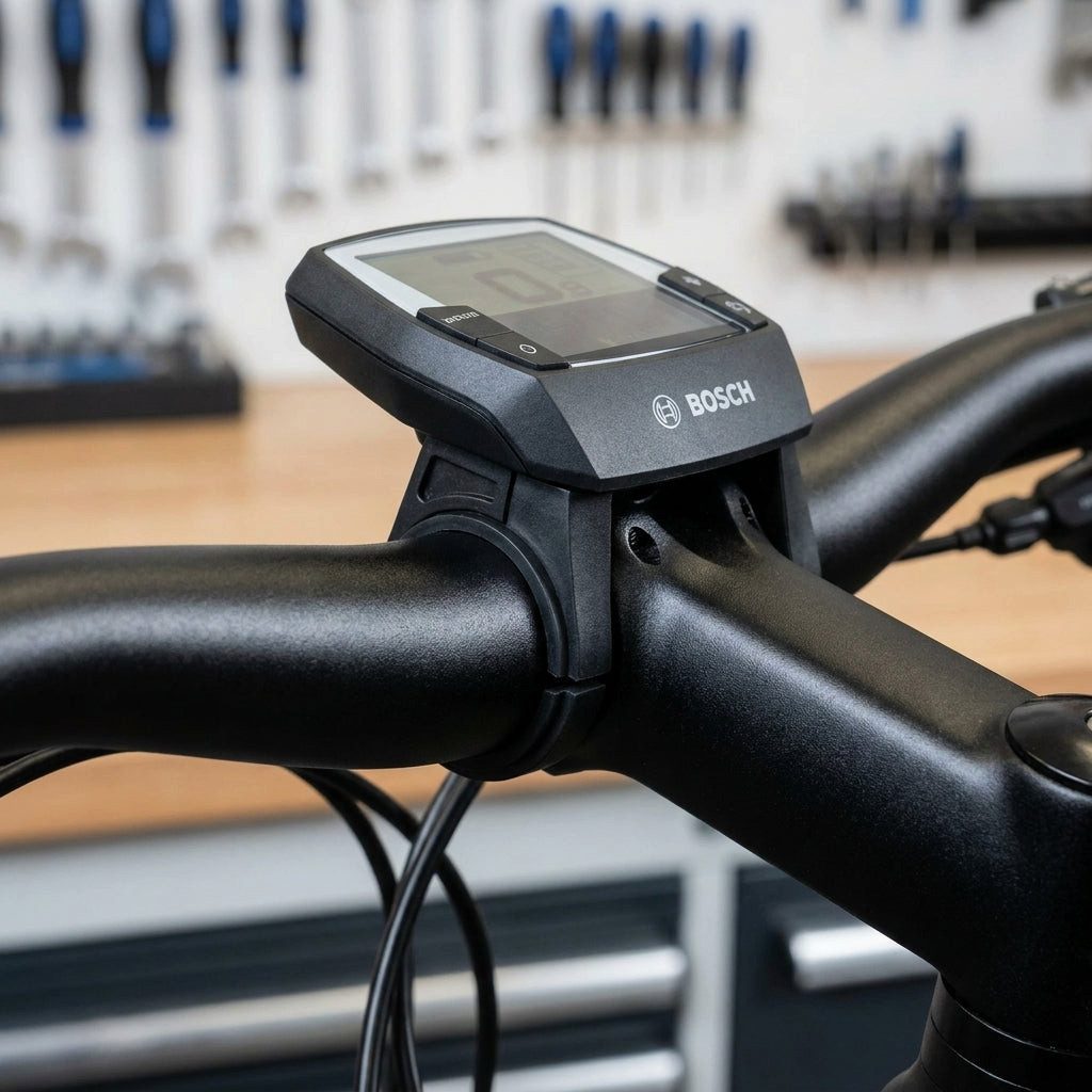 BOSCH Fahrradhalter Bosch Distanzgummi-Set Displayhalter 31.8 mm für Intuvia & Nyon - sich