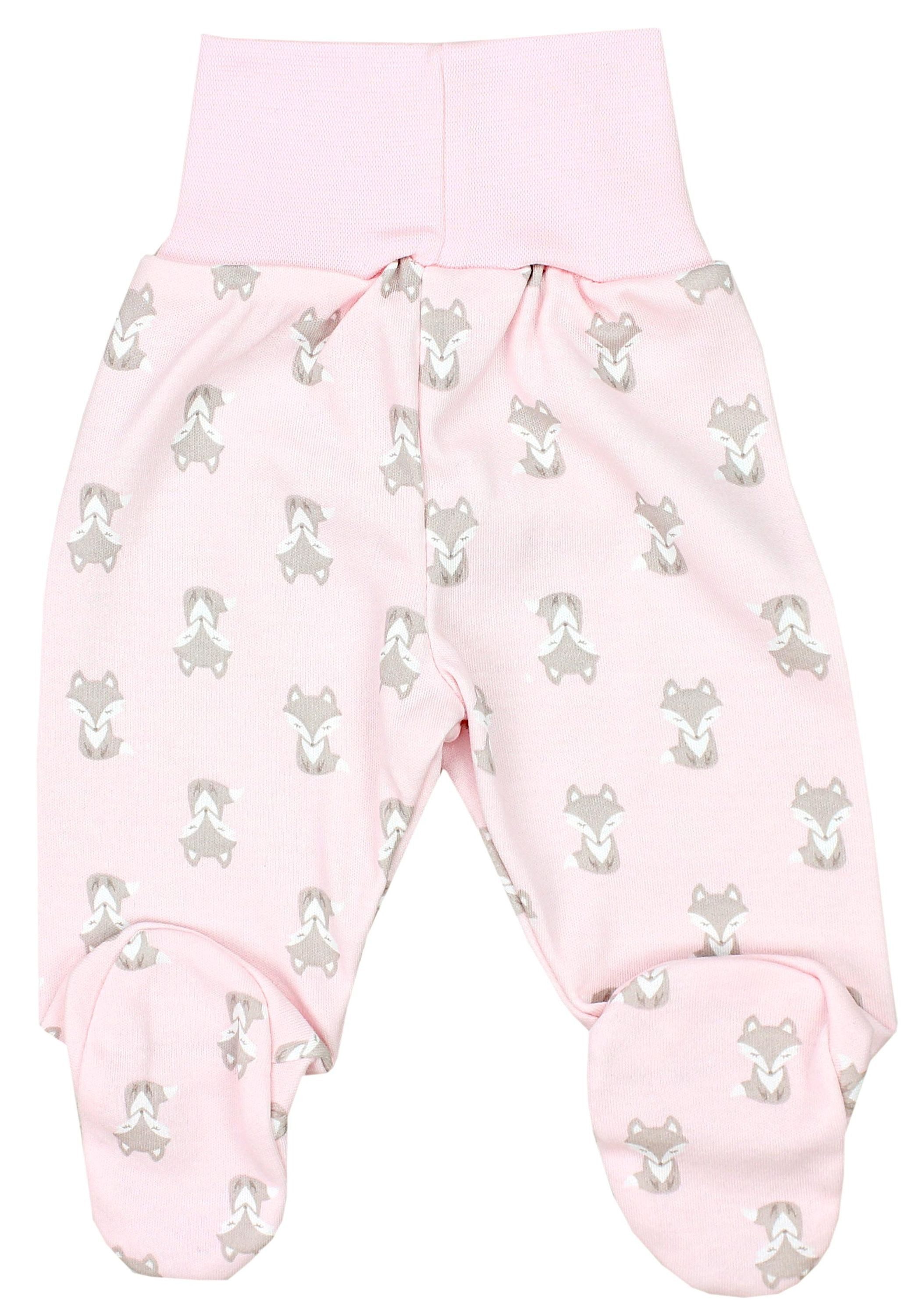 TupTam Schlupfhose TupTam Baby Unisex Hose mit Fuß Bunte 5er Pack