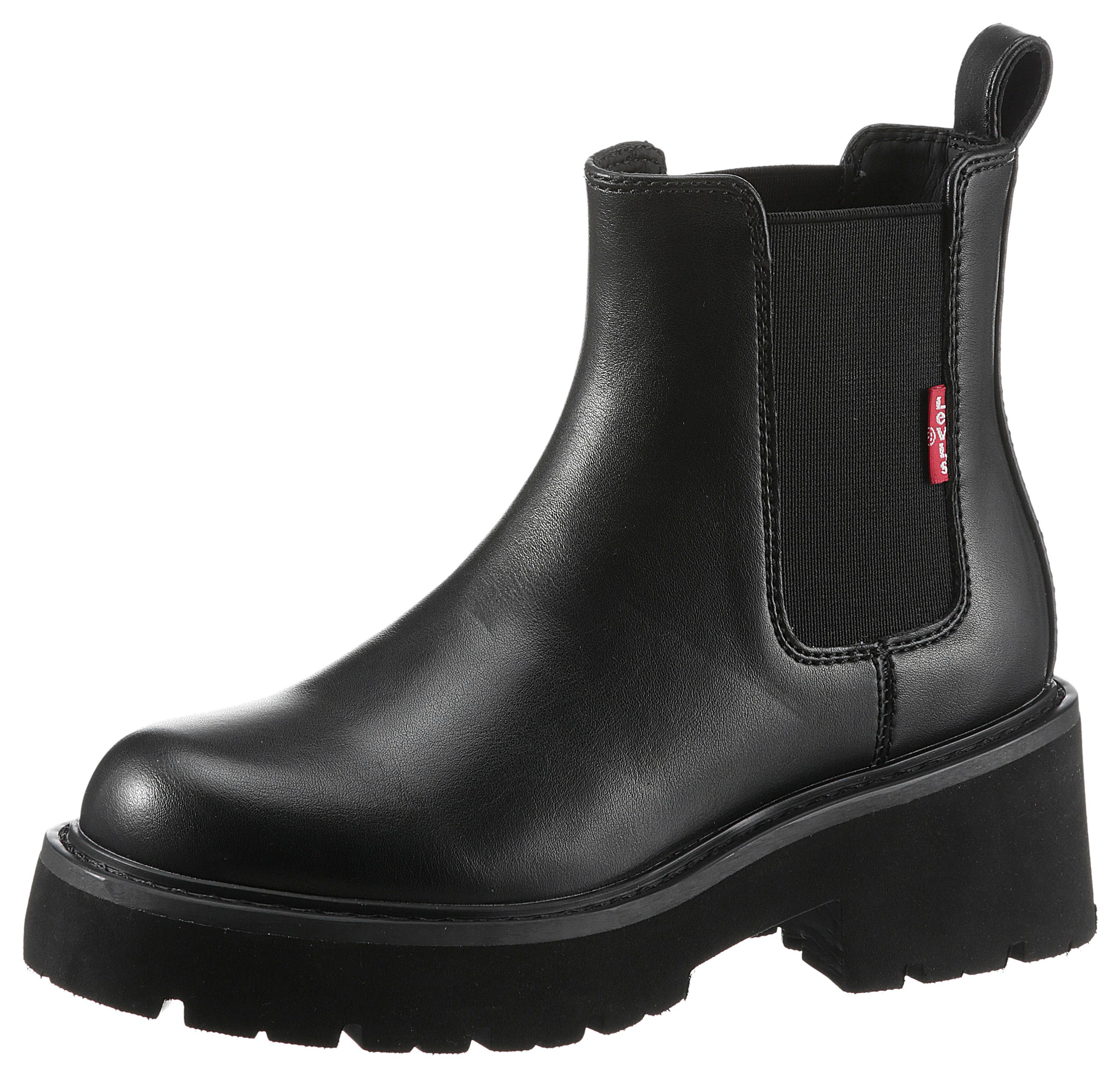 Levi's® Kids Chelseaboots mit cooler Plateausohle