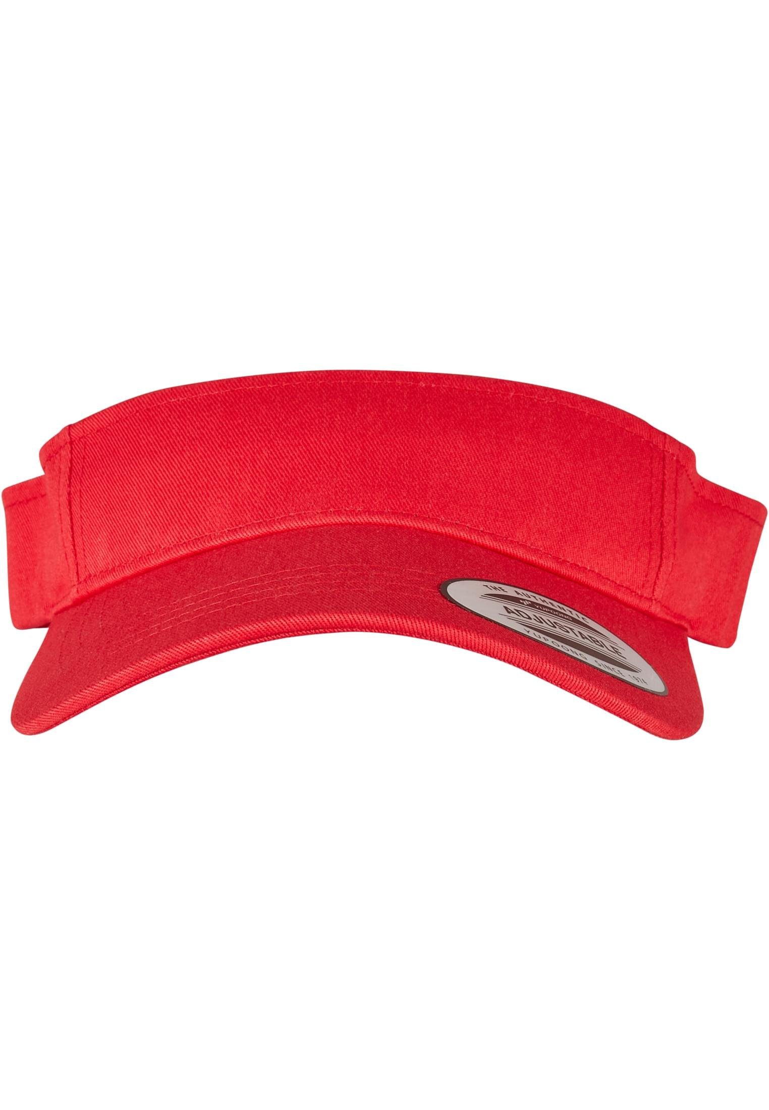 Flexfit Flex Cap Accessoires Curved Visor Cap red