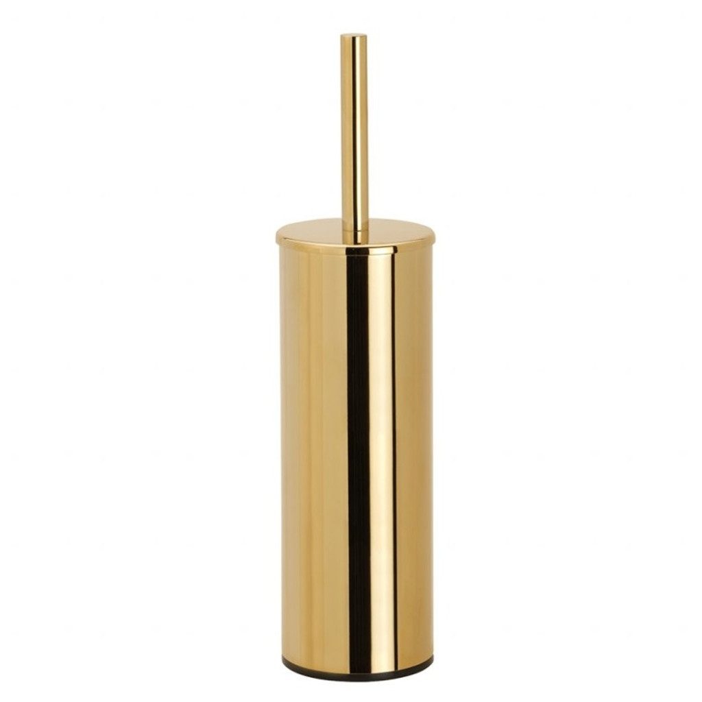 BRILLANTBAD® WC-Garnitur BILLO WC-Garnitur Messing Gold poliert Bad WC >> Bohren