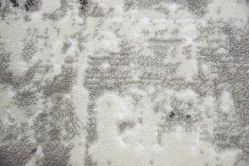 Teppich Designer und Moderner Teppich Wohnzimmerteppich in Beige Creme Grau, Teppich-Traum, rechteckig, Höhe: 11 mm