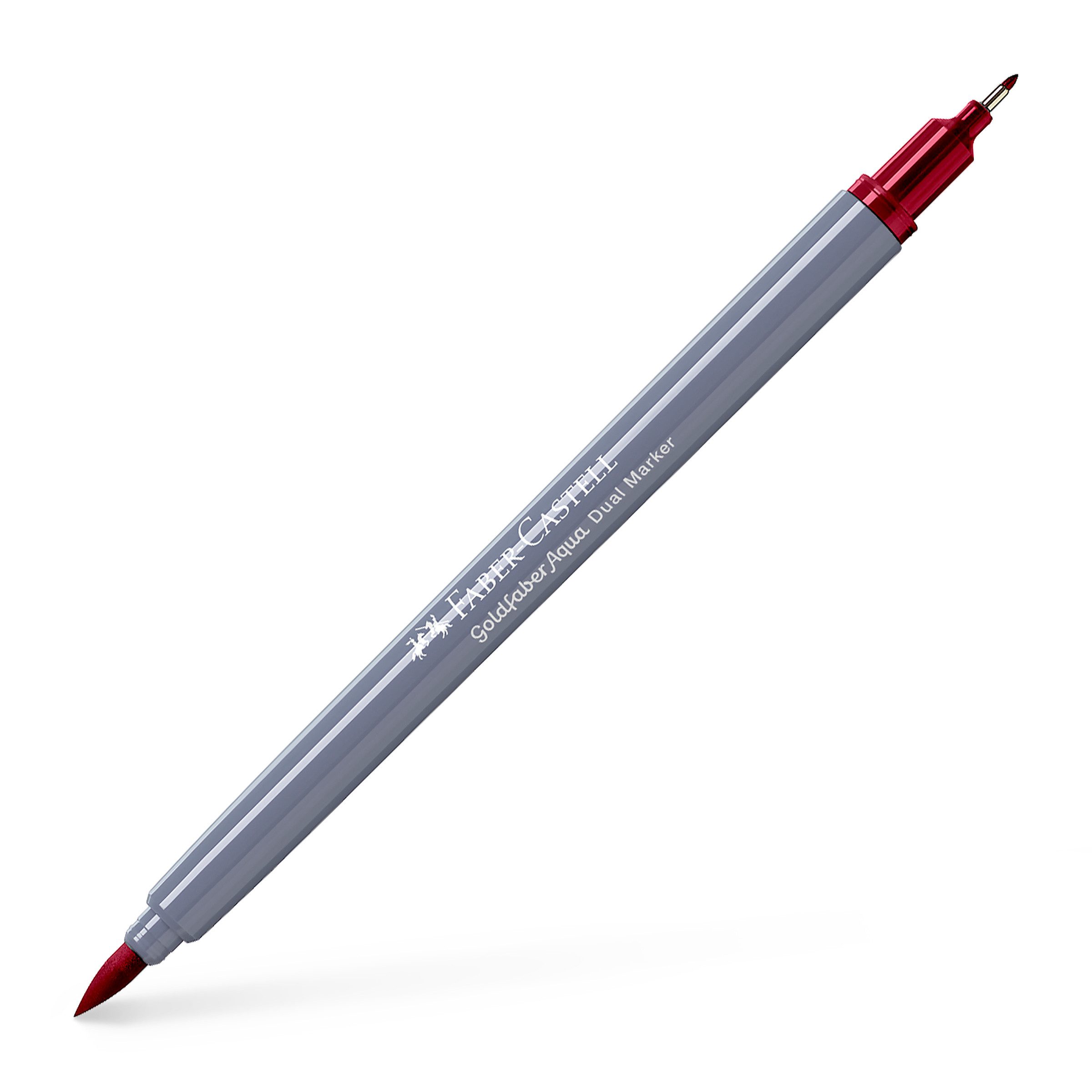 Faber-Castell Malstift Faber Castell Aqua Dual Marker Gofa 0,4 mm alizarinkrapplack