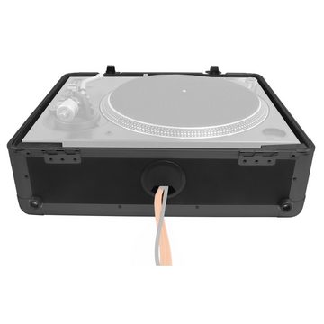 UDG Plattenspieler-Schutzhülle, Ultimate Pick Foam Flight Case Multi Format Turntable Black (U93016B