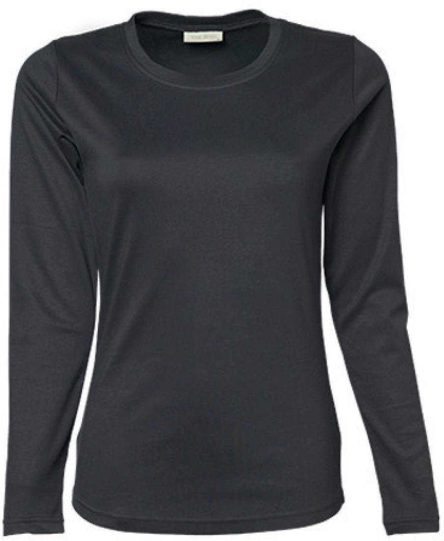 Tee Jays Langarmshirt Ladies Longsleeve Interlock Damen T-Shirt
