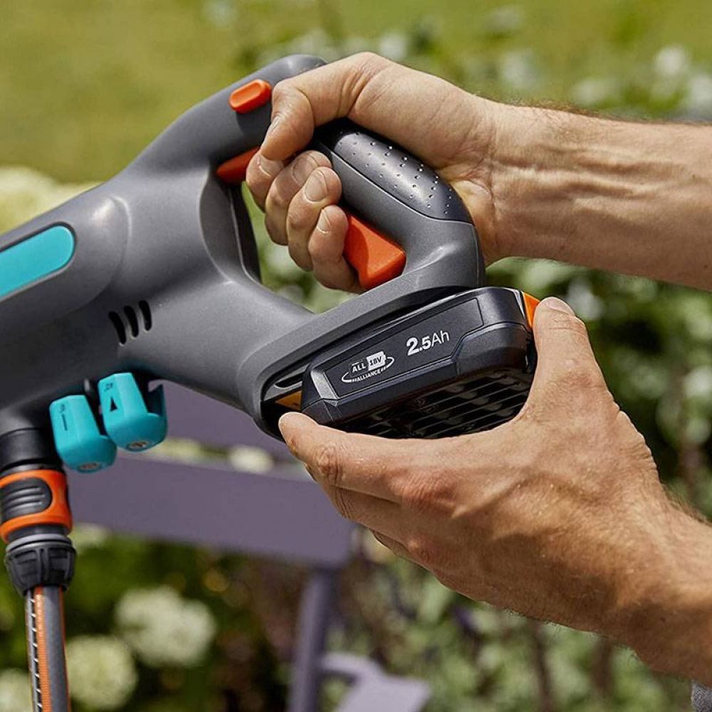 GARDENA Führungsschiene Gardena Starter-Kit 2,5 Ah P4A PBA 18V/45 und AL 1810 CV – Bild 4 von 5