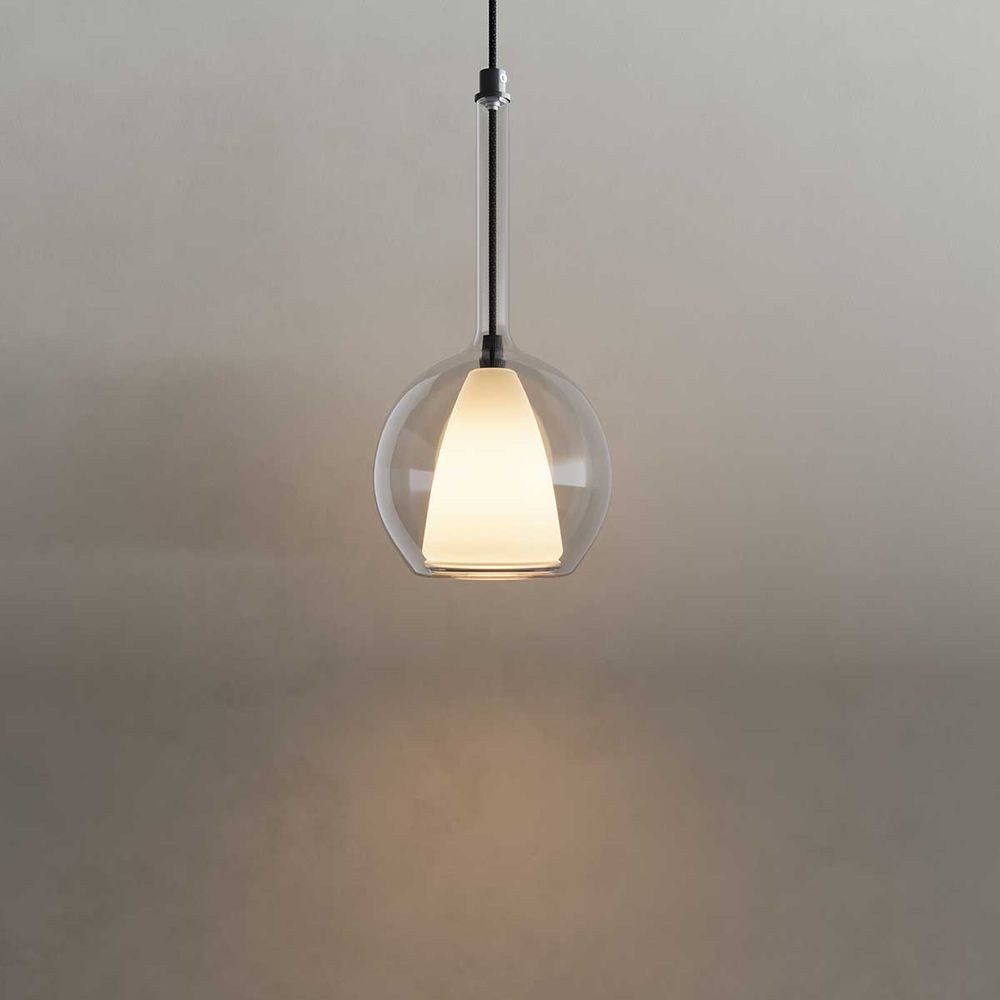 s.luce Pendelleuchte Belluna Glas Galerielampe 500cm günstig online kaufen