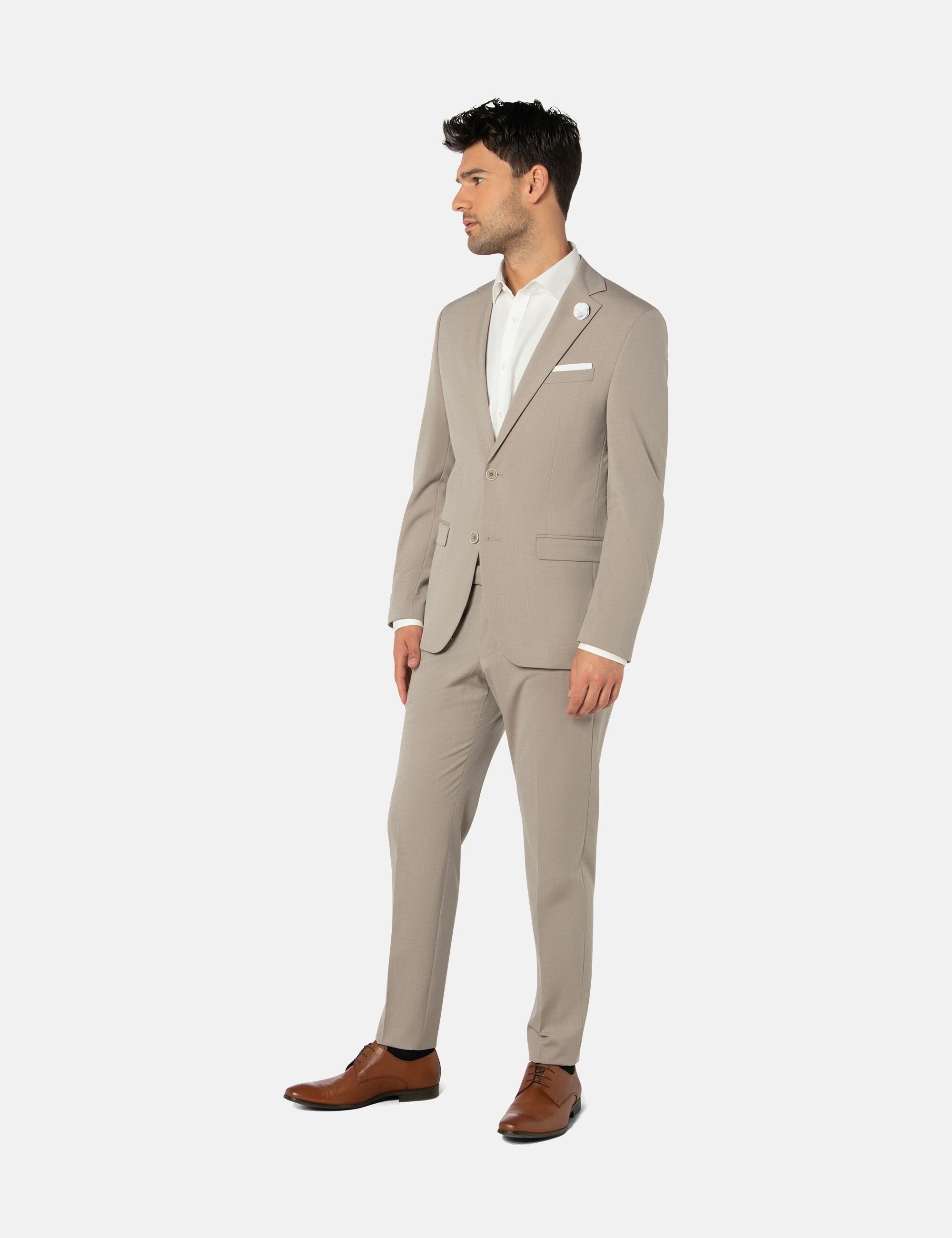 Thomas Goodwin Anzug 3024-90 (2-tlg) mit modischen Accessoires