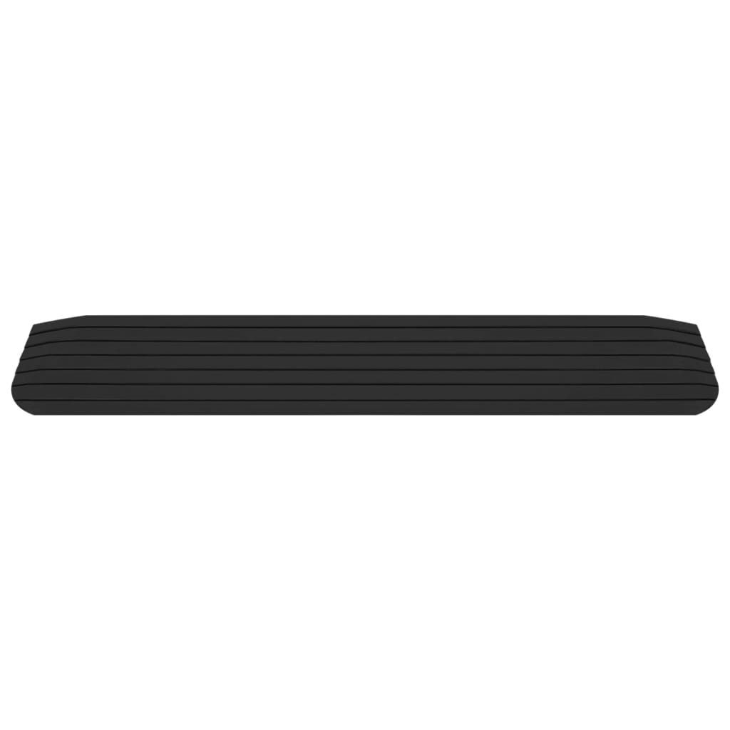 vidaXL Verkehrsschild Schwellenrampe 110x21x2,5 cm Gummi, (1 St)