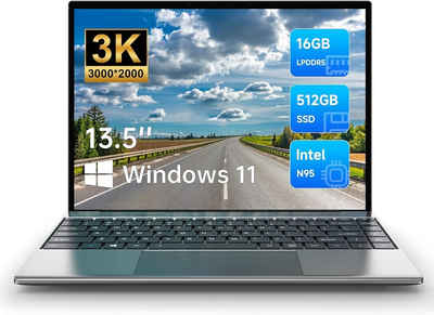 ALLDOCUBE GT BOOK 13 PLUS Gaming-Notebook (Intel Celeron, Intel® Ultra Core Graphics, 512 GB SSD, QHD+165Hz entspiegeltes IPS Display 16 GB RAM NVIDIA RTX 4050)
