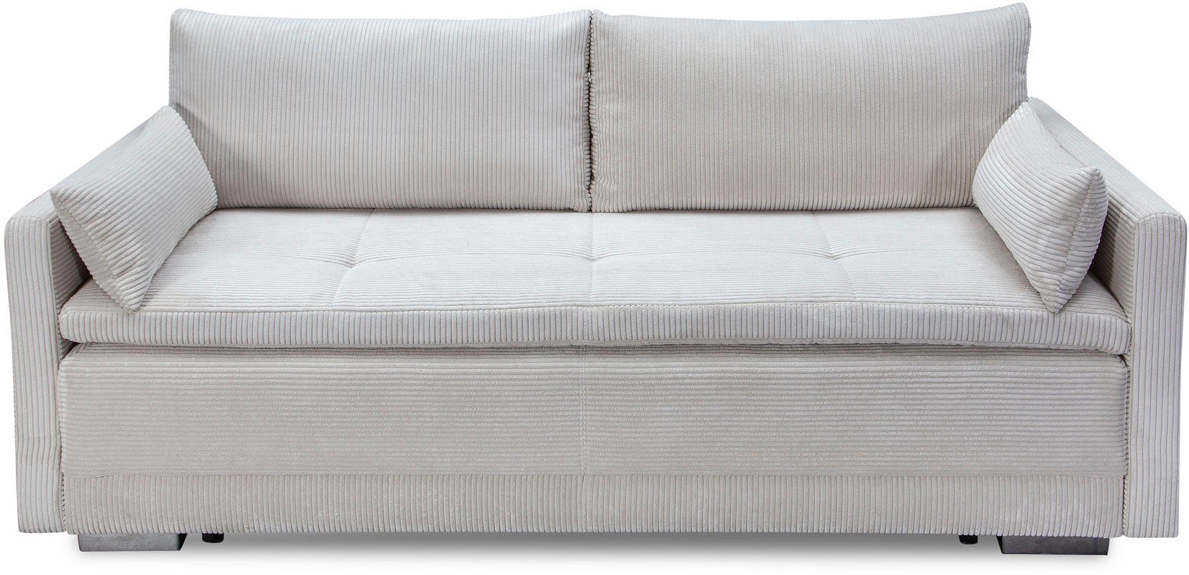 INOSIGN Schlafsofa Andrea, mit Boxspringaufbau, Bettfunktion günstig online kaufen