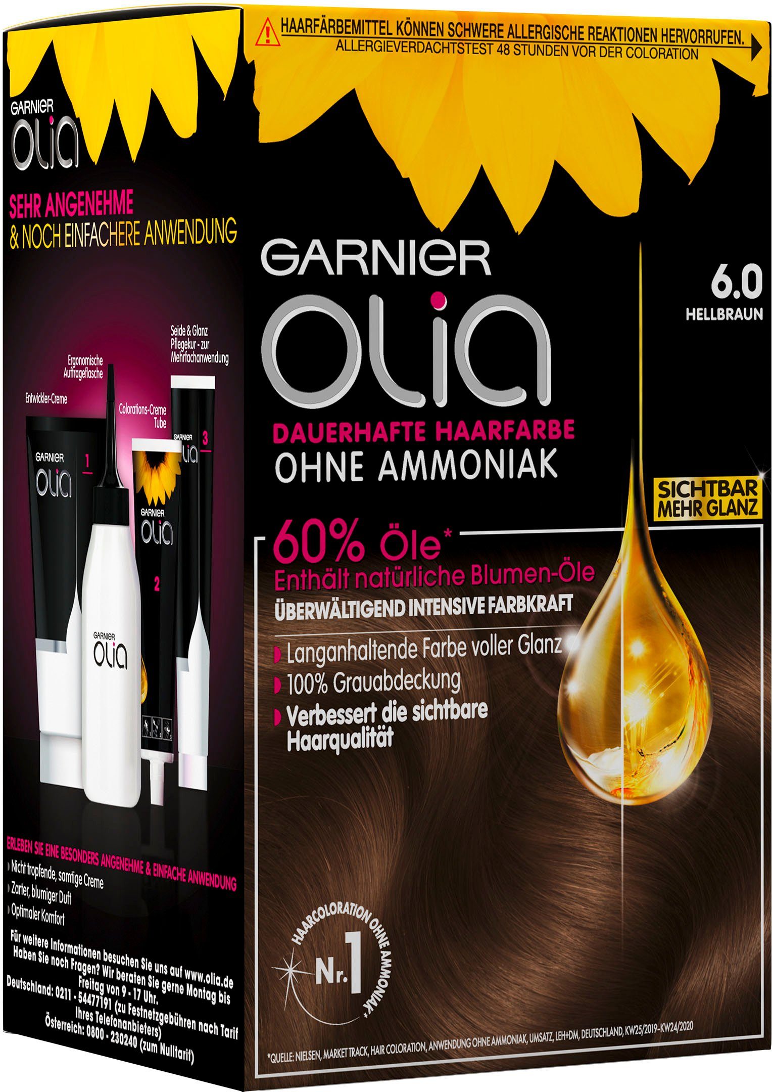 Olia GARNIER dauerhafte Haarfarbe Coloration