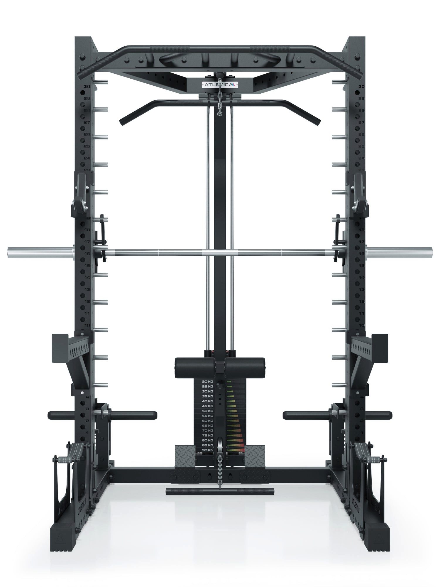 ATLETICA Power Rack R7 Nemesis, Stack Weight Version