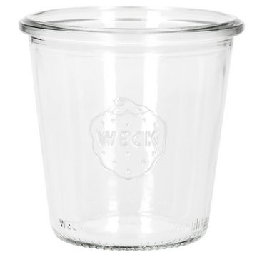 MamboCat Einmachglas 48er Set Weck Sturzgläser 290ml hoch,Glasdeckel,Einkochringe+Klammern, Glas