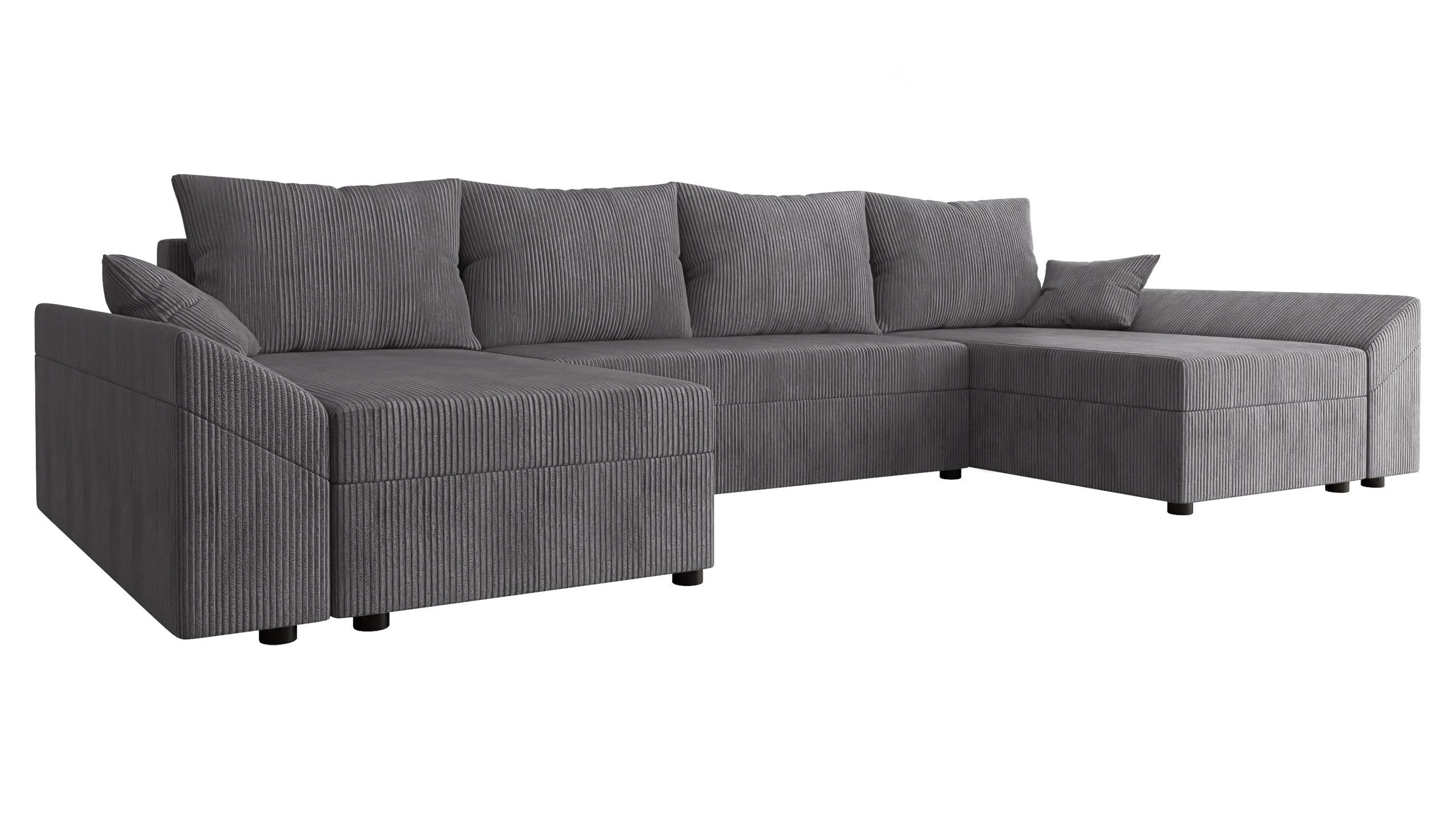 MIRJAN24 Wohnlandschaft Dante U Cord, mit günstig online kaufen