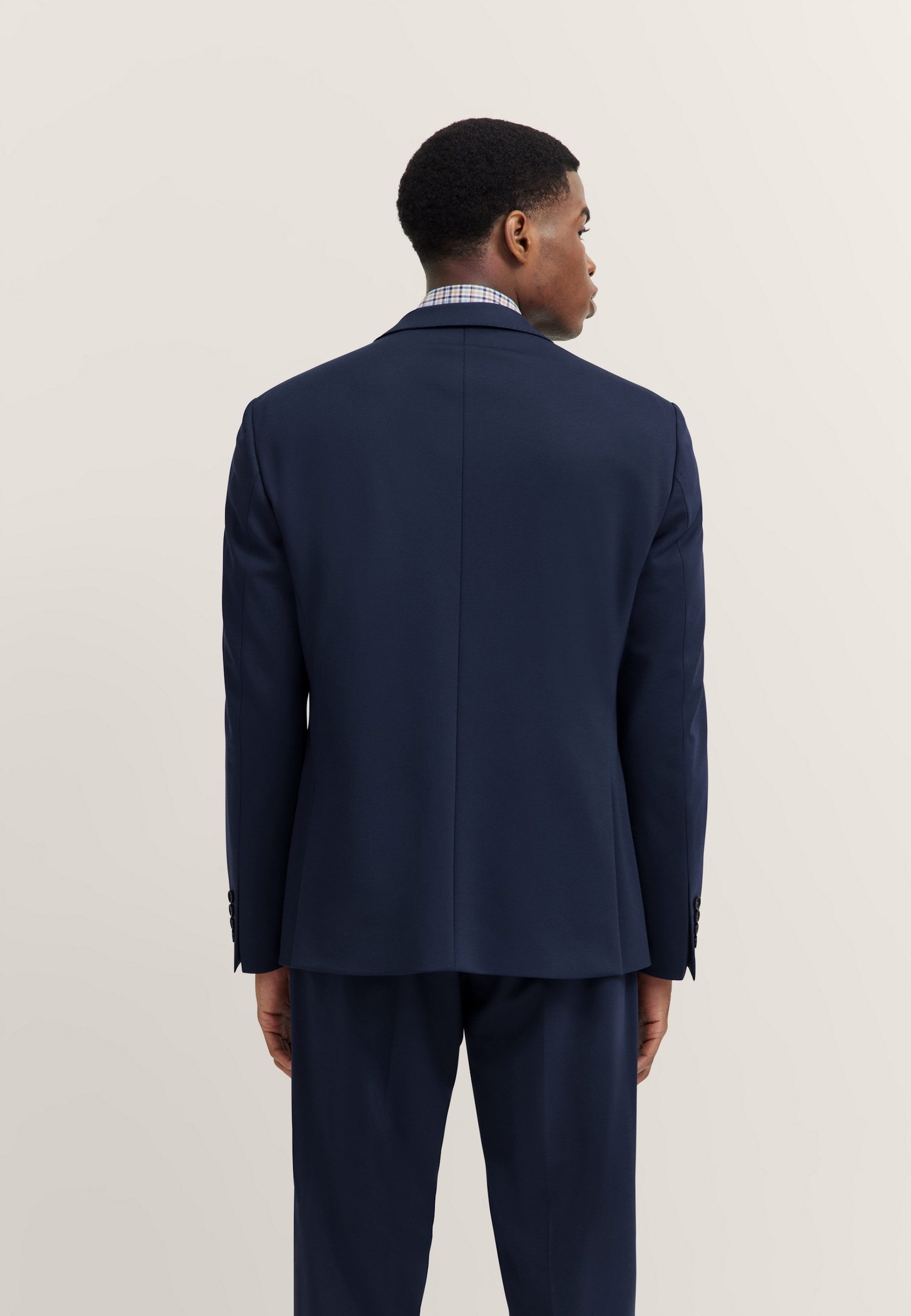 bugatti Anzugsakko Regular Fit Jersey-Artikel mit Stretch