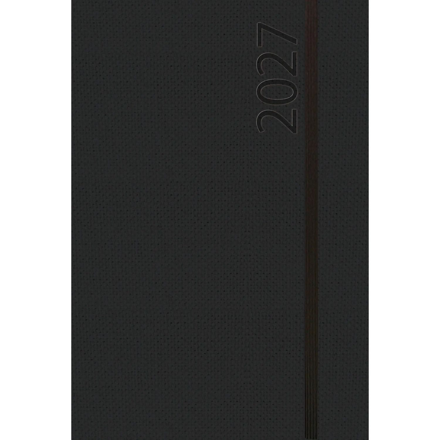 Korsch Verlag Taschenkalender Buchkalender Wochentimer Spirale schwarz 2027