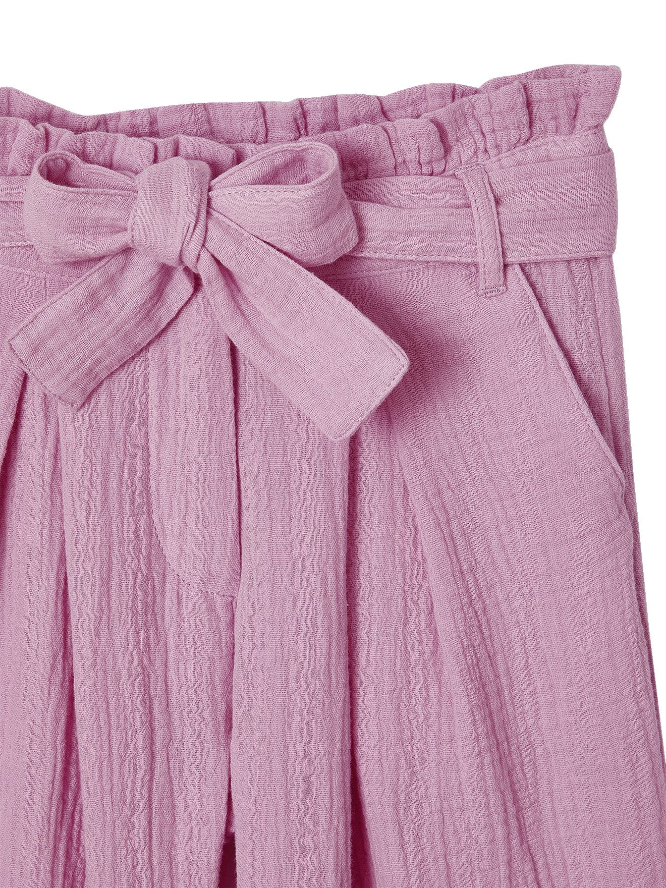 vertbaudet 3/4-Hose Mädchen Paperbag-Hose, 7/8