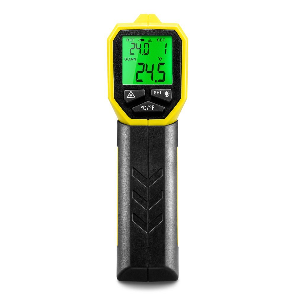 TROTEC Raumthermometer Pyrometer BP17, Infrarot, LCD-Display, Empfindlichkeitsstufen, Autoabschaltung