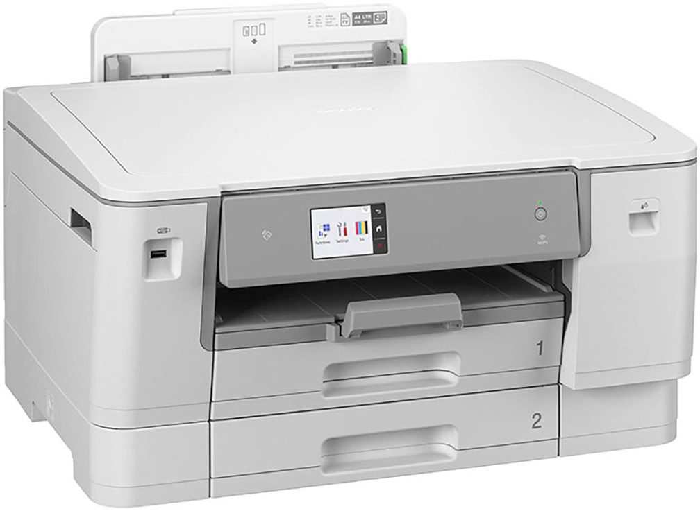 Brother HL-J6010DW, grau Tintenstrahldrucker, (LAN (Ethernet), NFC, WLAN (Wi-Fi), Wi-Fi Direct, Dokumente bis zum Format DIN A3 zu drucken)
